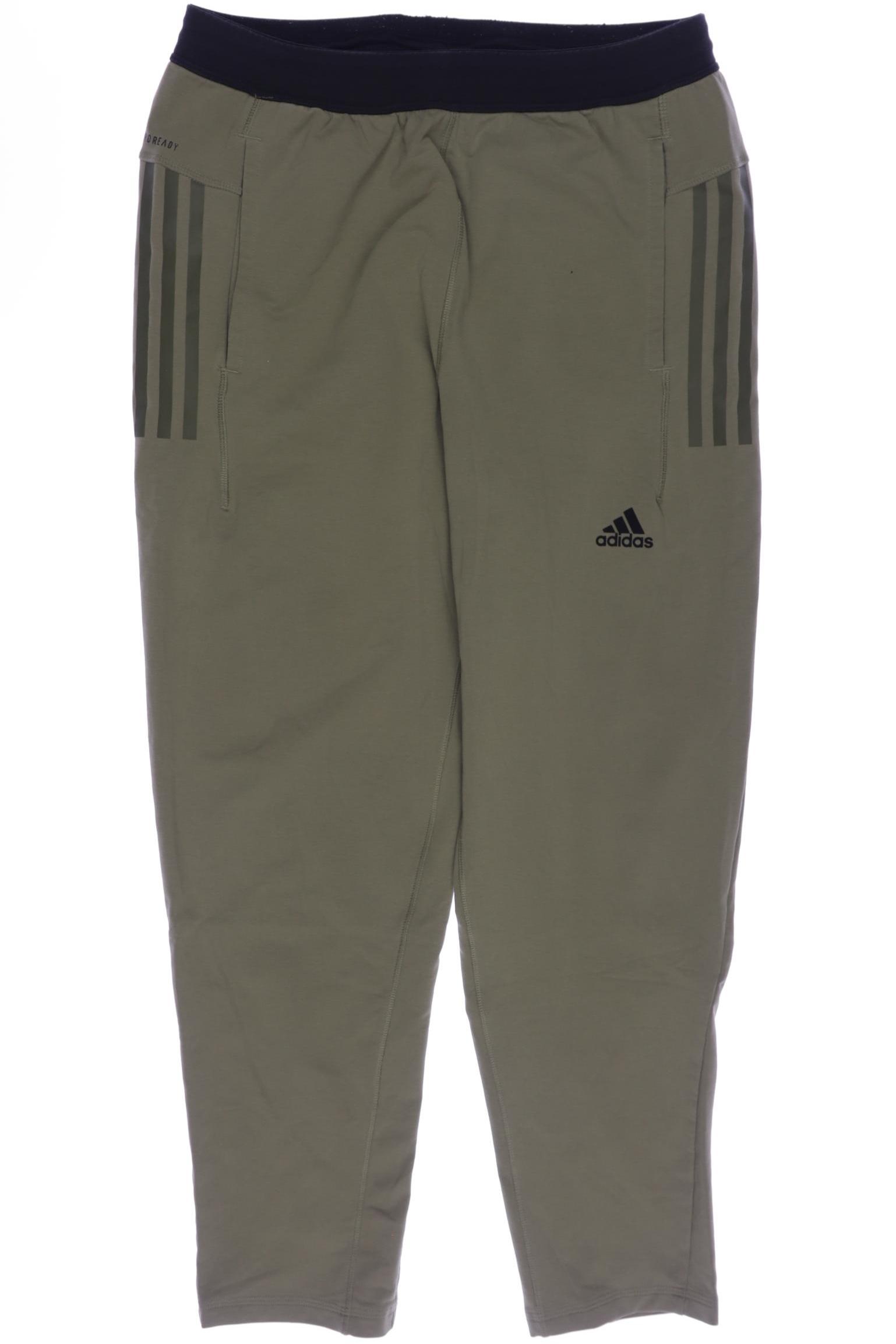 

adidas Herren Stoffhose, grün, Gr. 0