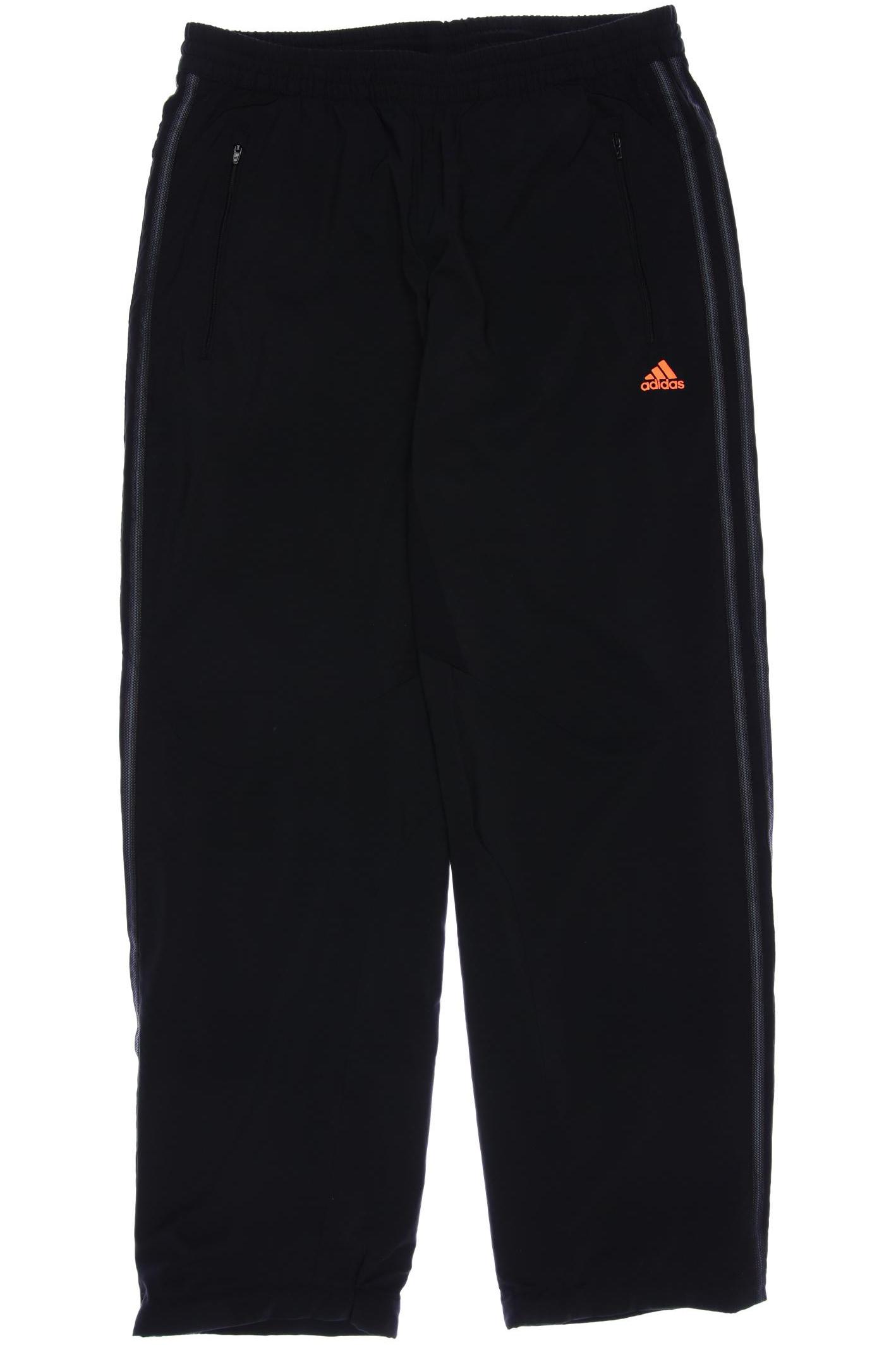 

adidas Herren Stoffhose, schwarz, Gr. 0