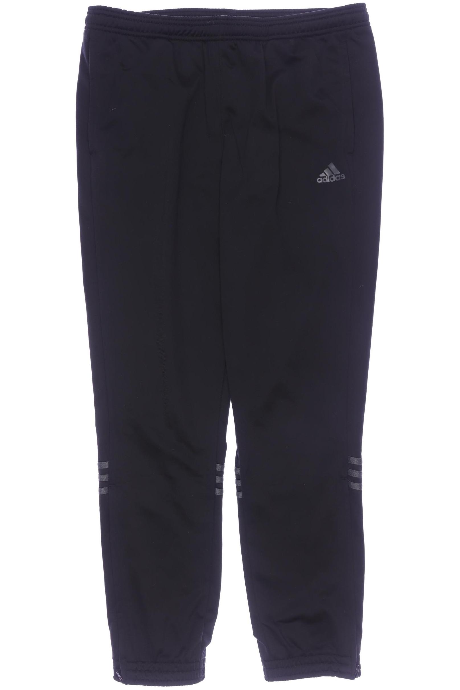 

adidas Herren Stoffhose, schwarz, Gr. 0