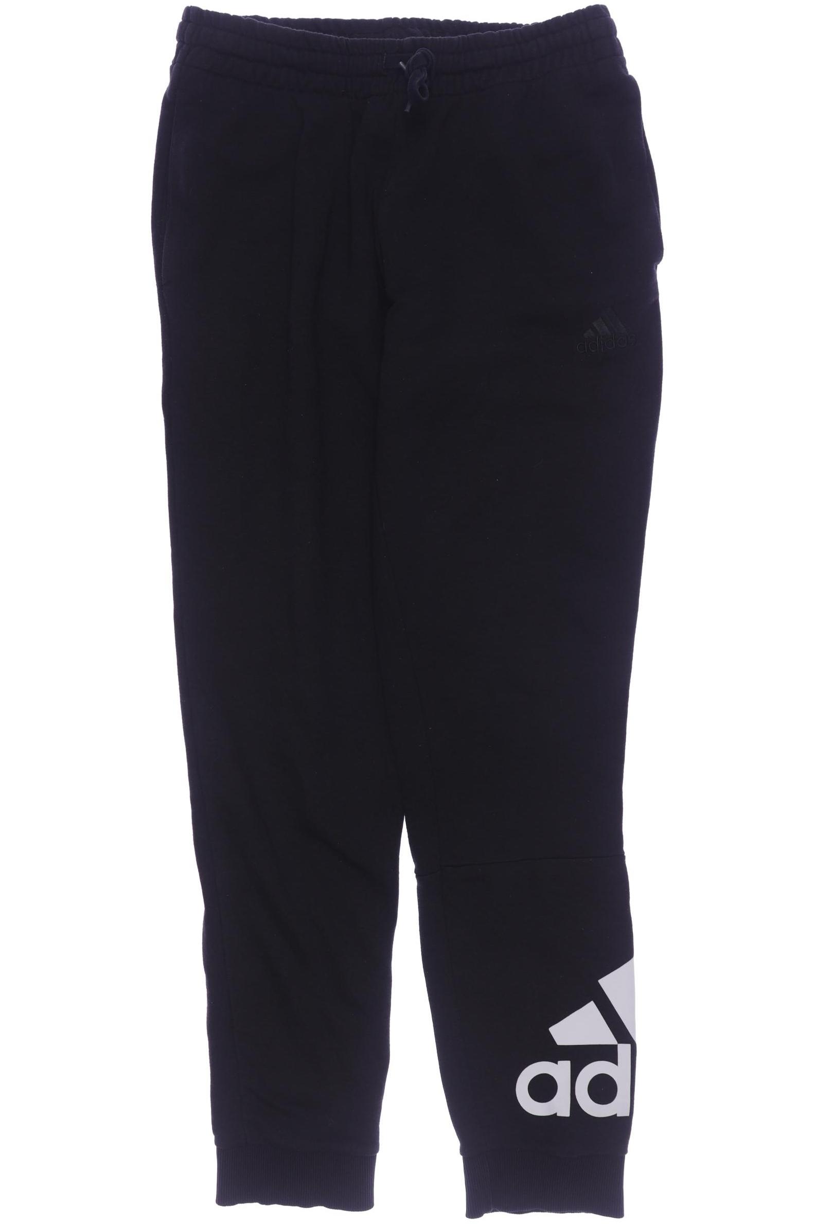 

adidas Herren Stoffhose, schwarz, Gr. 0