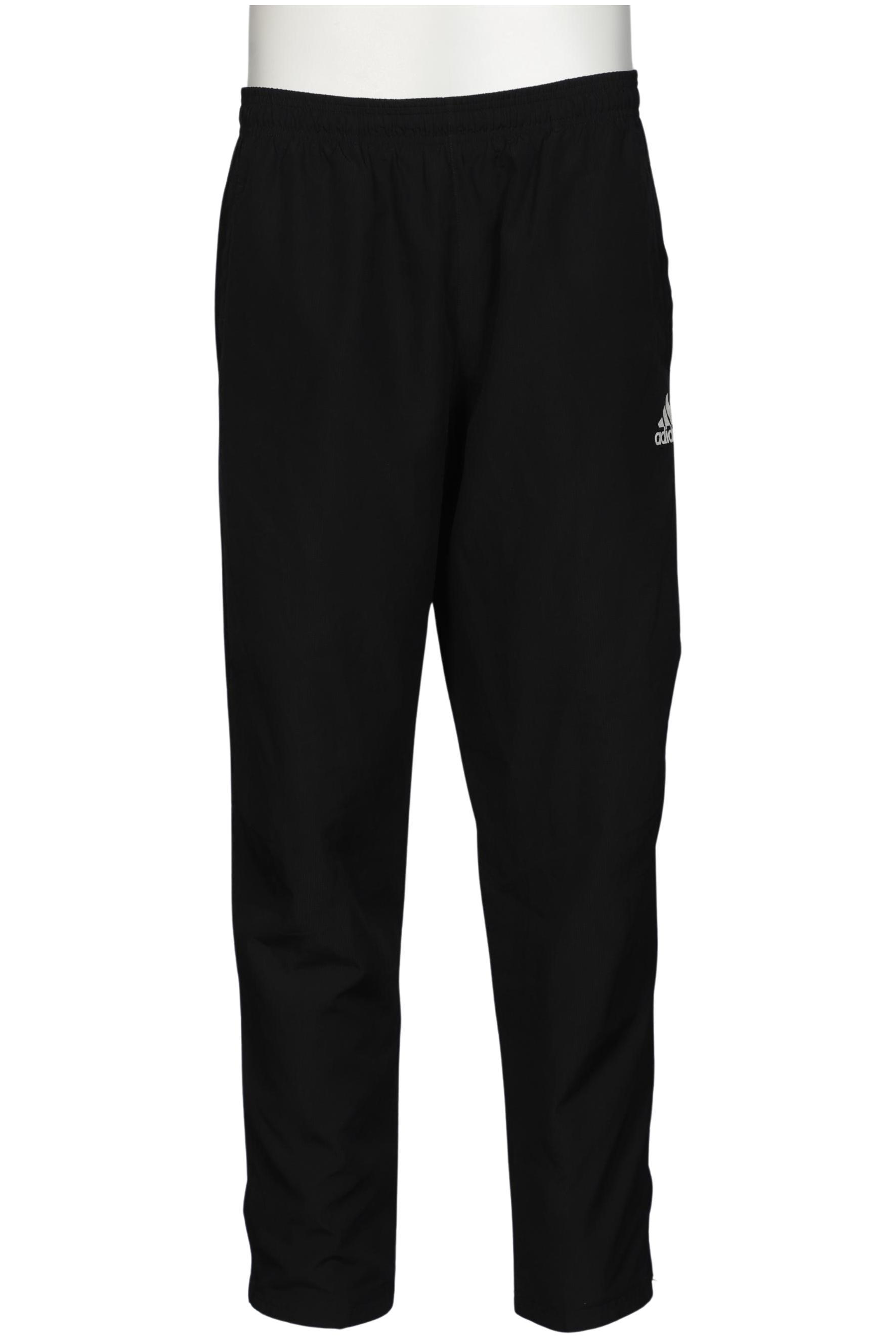 

adidas Herren Stoffhose, schwarz, Gr. 0