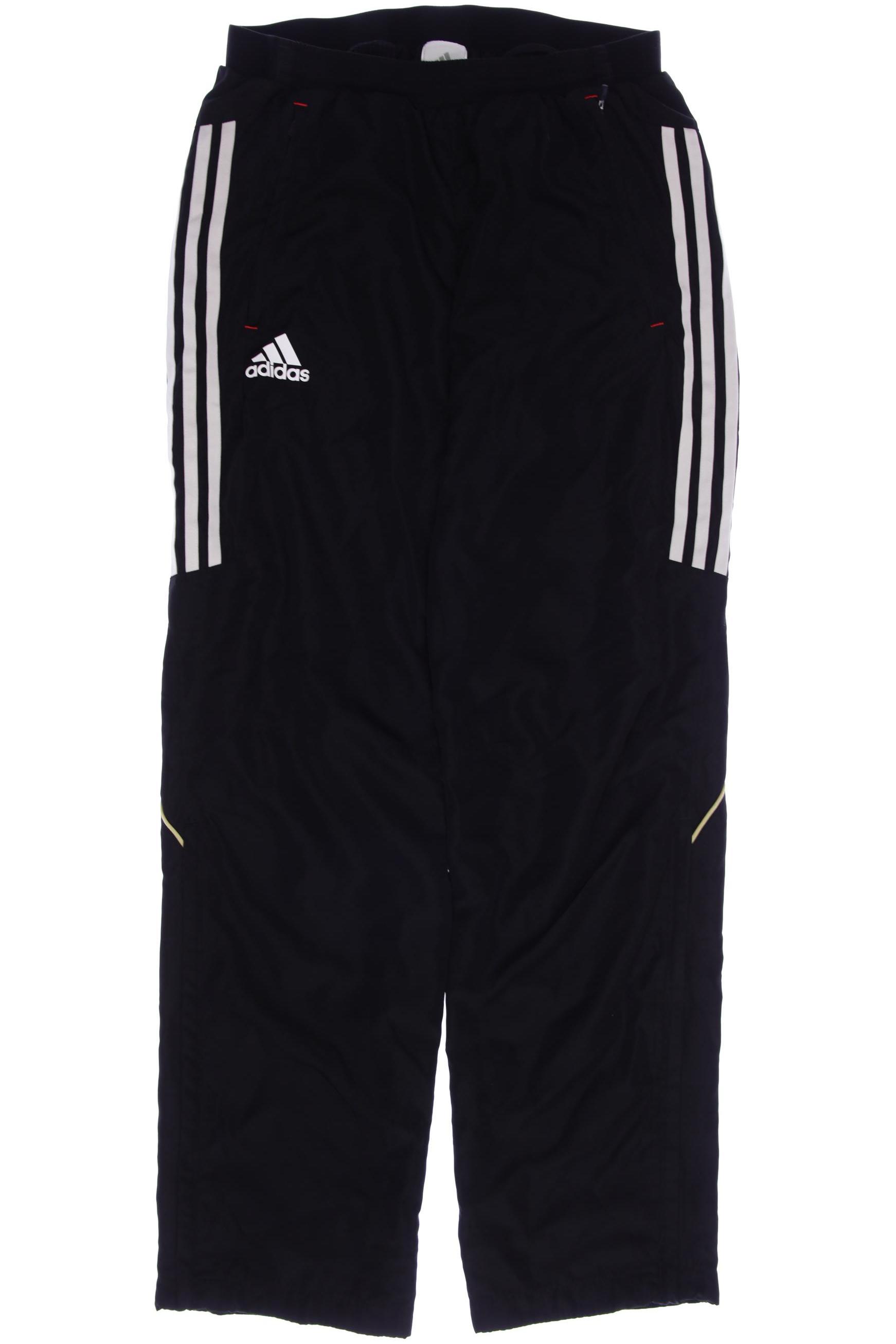 

adidas Herren Stoffhose, schwarz, Gr. 0