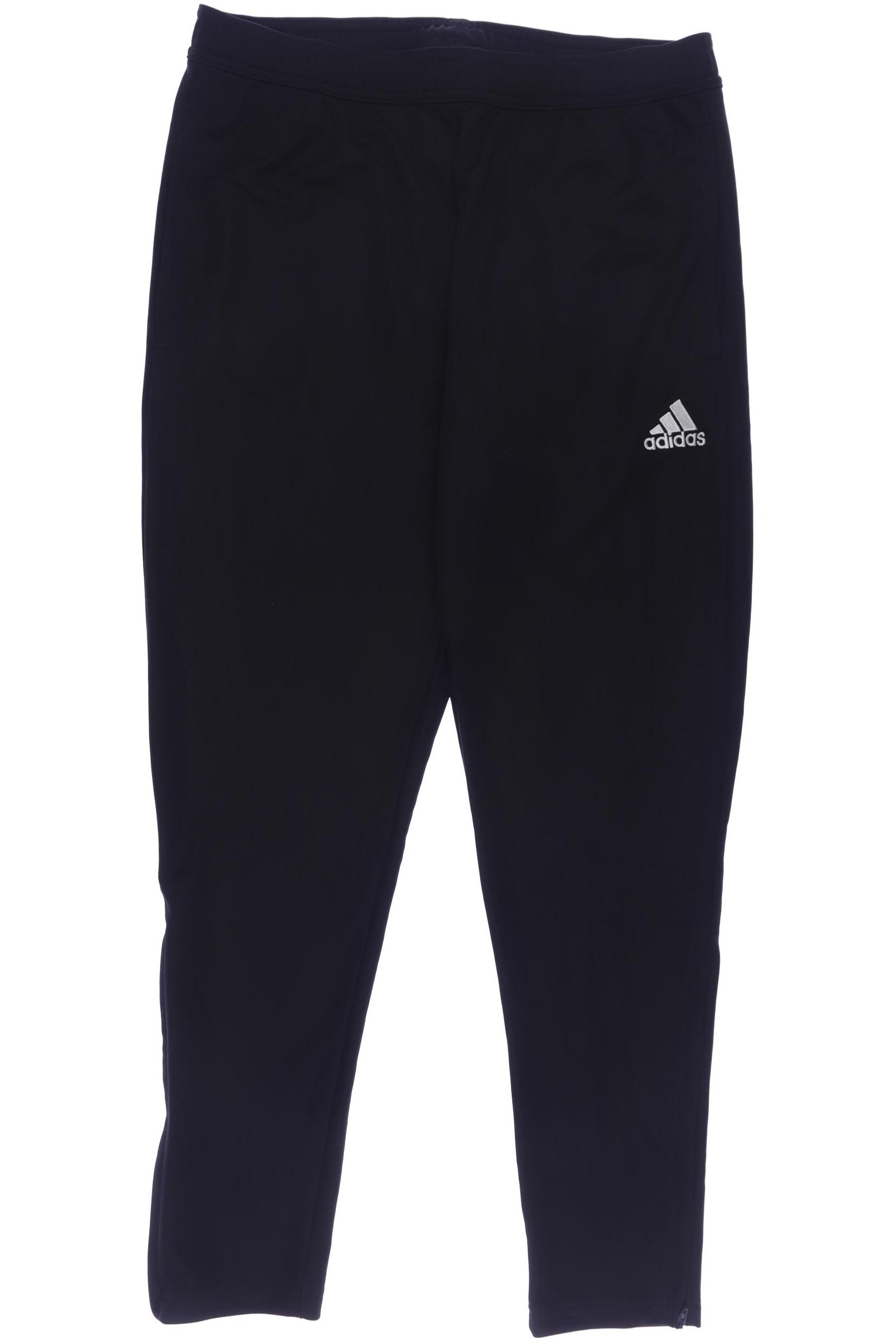 

adidas Herren Stoffhose, schwarz, Gr. 0
