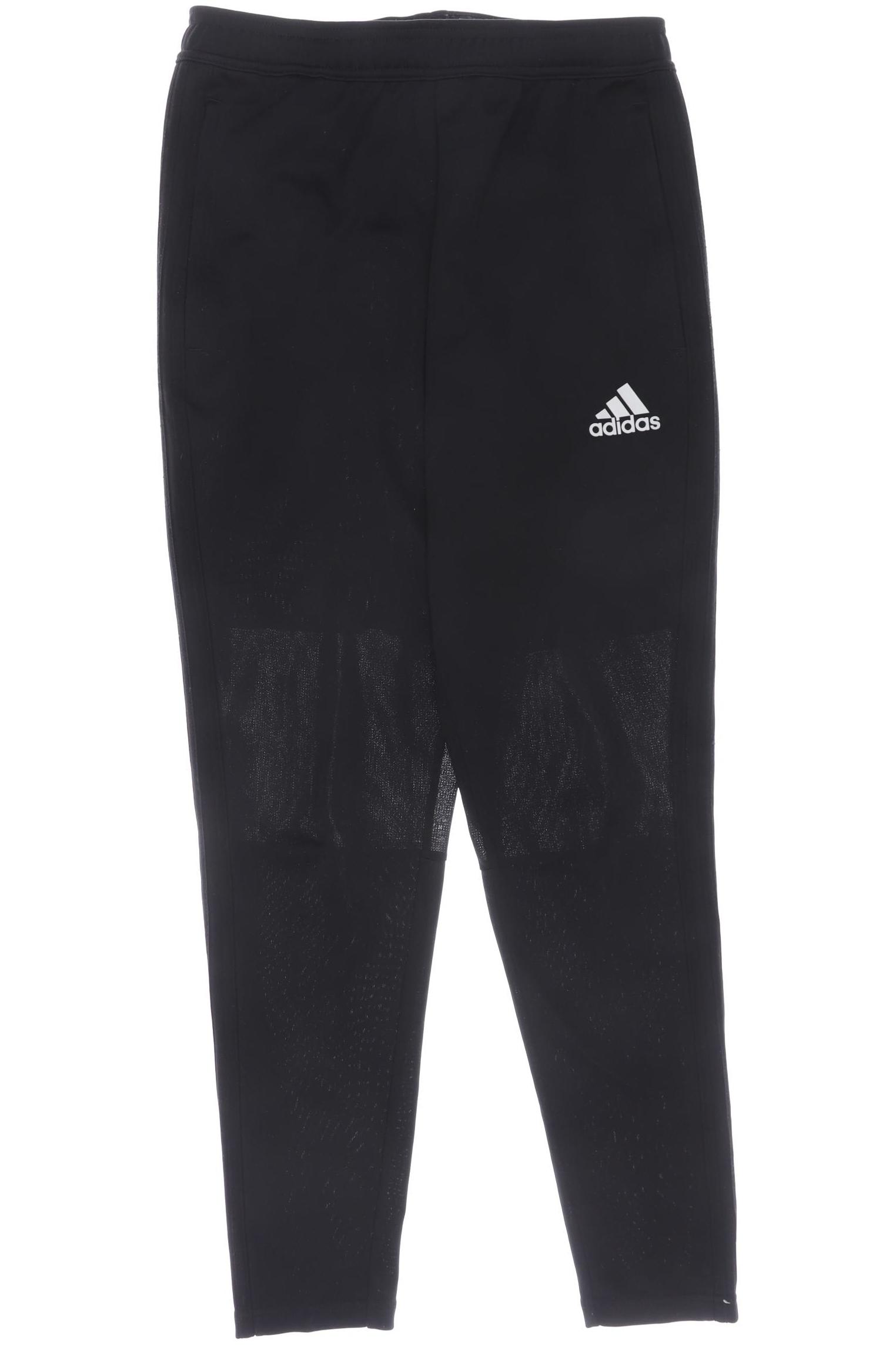 

adidas Herren Stoffhose, schwarz, Gr. 0