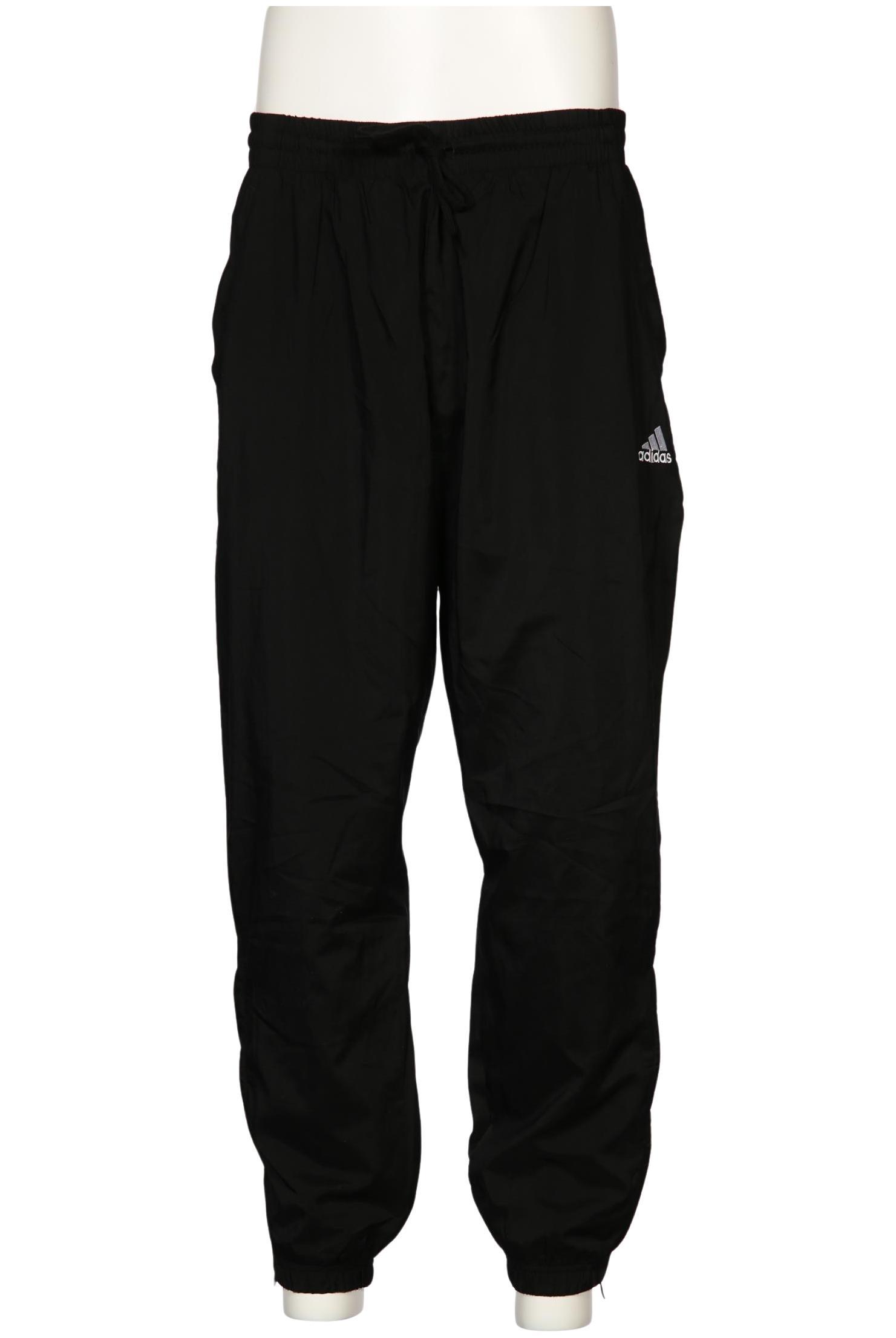 

adidas Herren Stoffhose, schwarz, Gr. 0
