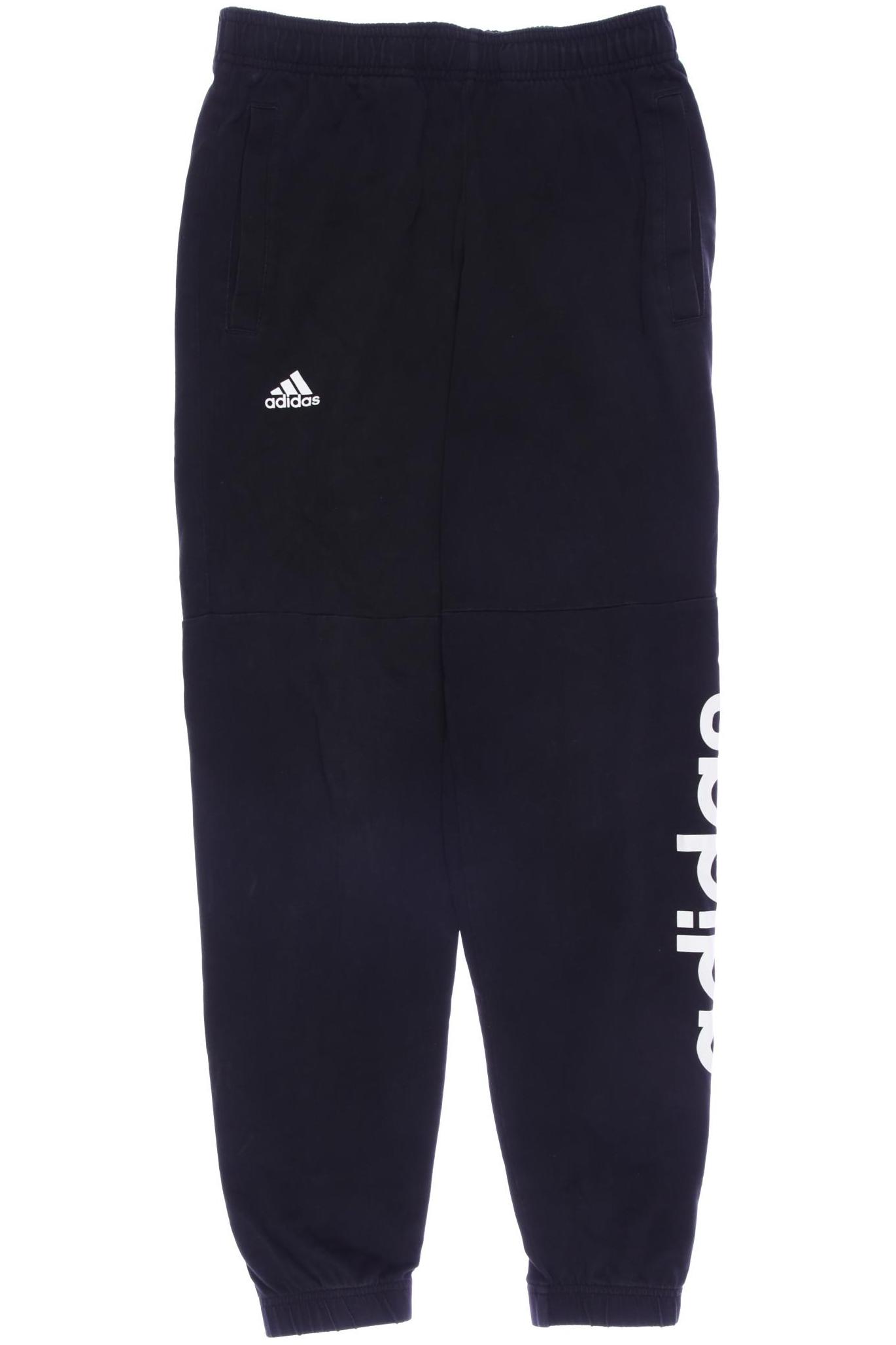 

adidas Herren Stoffhose, schwarz, Gr. 0