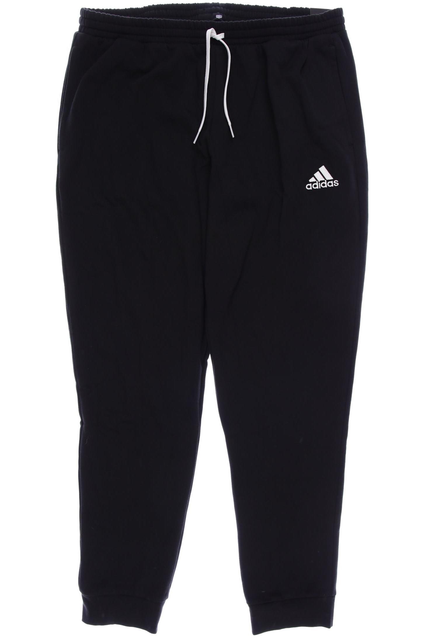 

adidas Herren Stoffhose, schwarz, Gr. 0