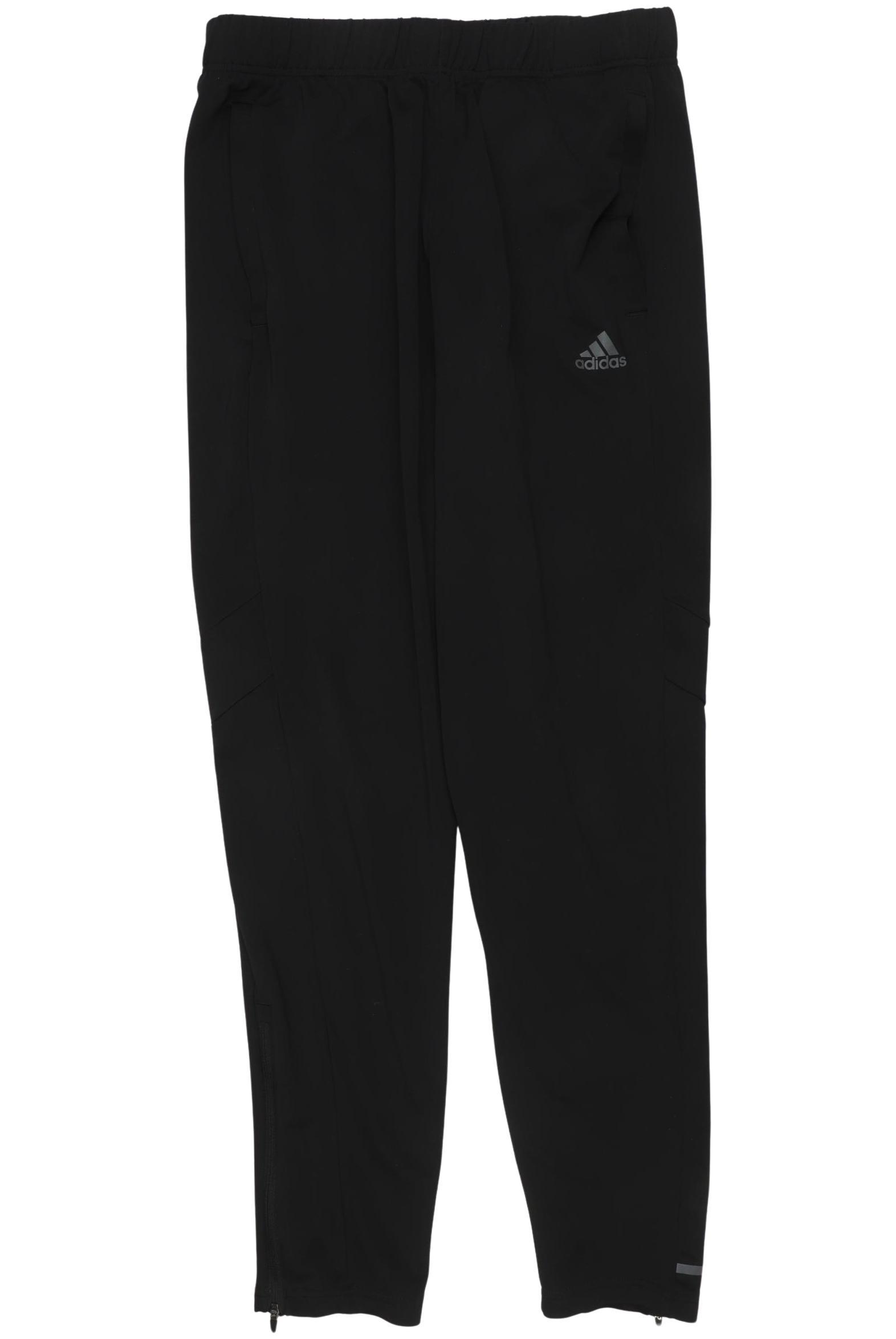 

adidas Herren Stoffhose, schwarz, Gr. 0