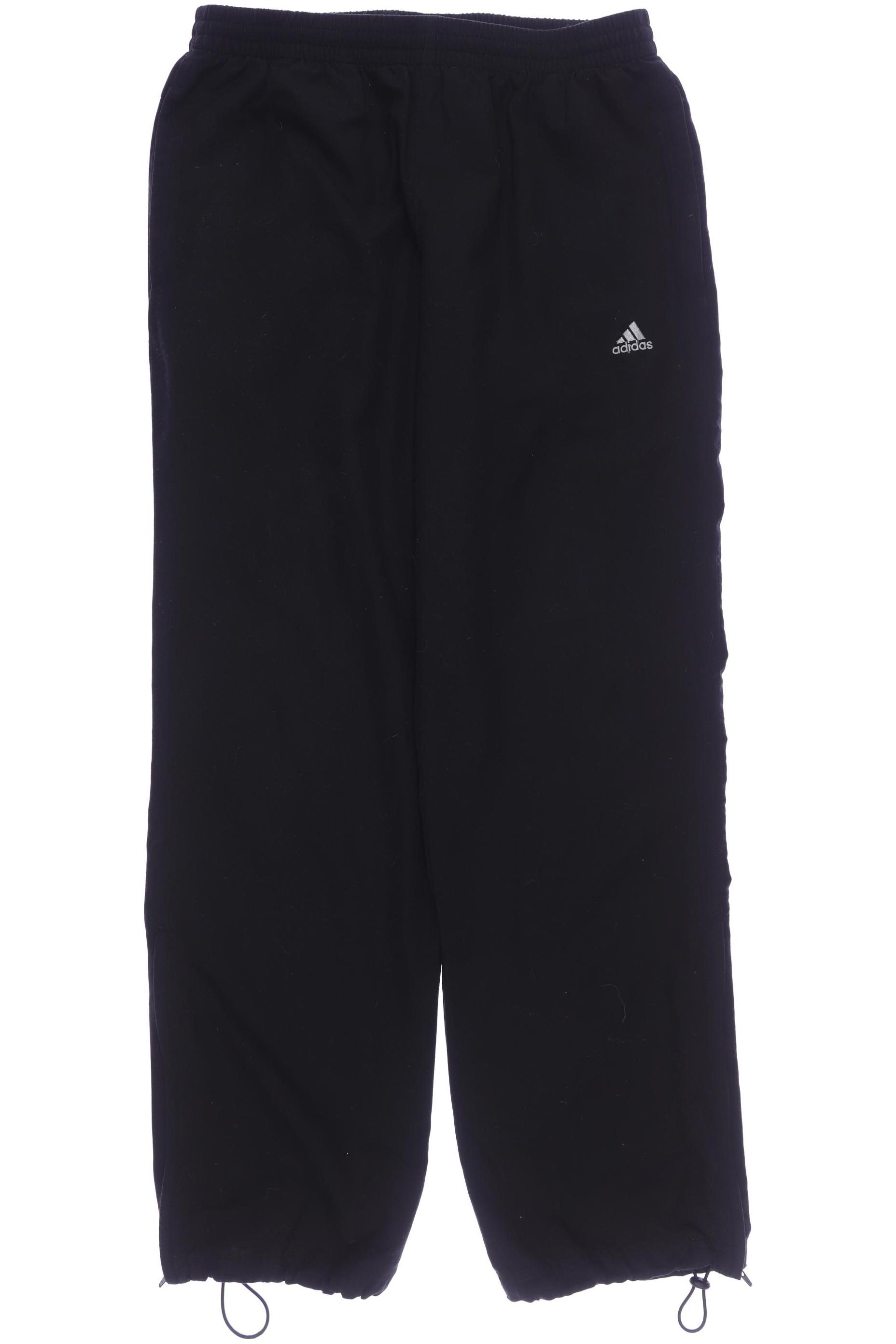

adidas Herren Stoffhose, schwarz, Gr. 0