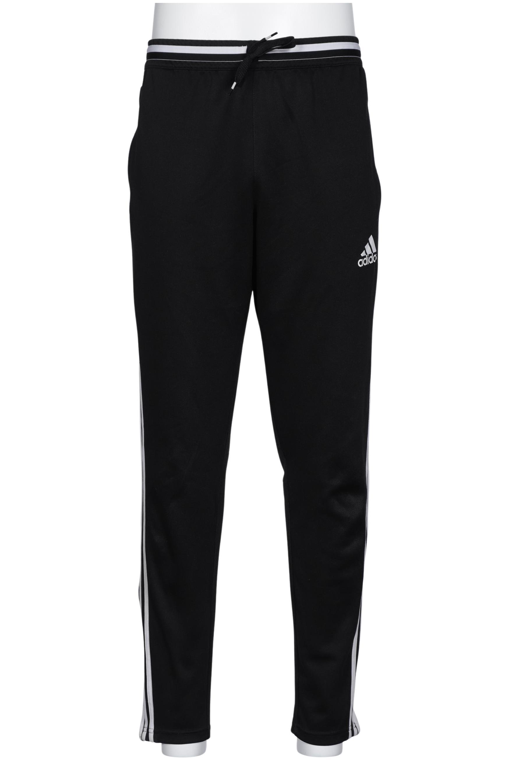 

adidas Herren Stoffhose, schwarz, Gr. 0