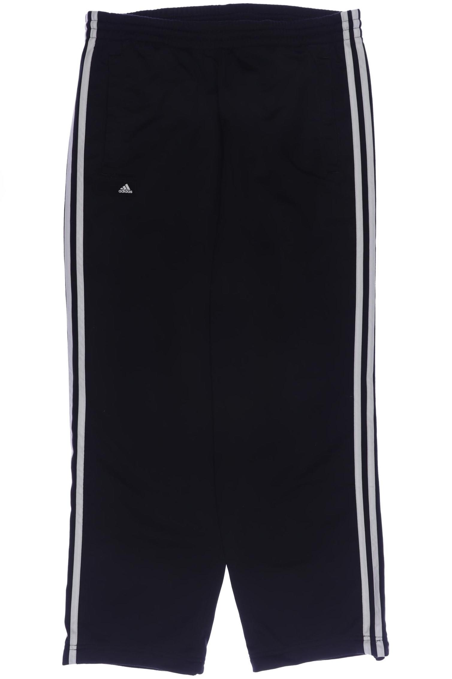 

adidas Herren Stoffhose, schwarz, Gr. 0