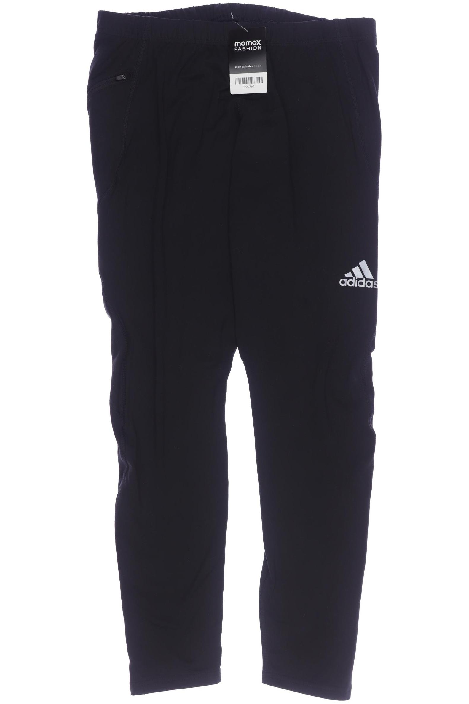 

adidas Herren Stoffhose, schwarz, Gr. 0