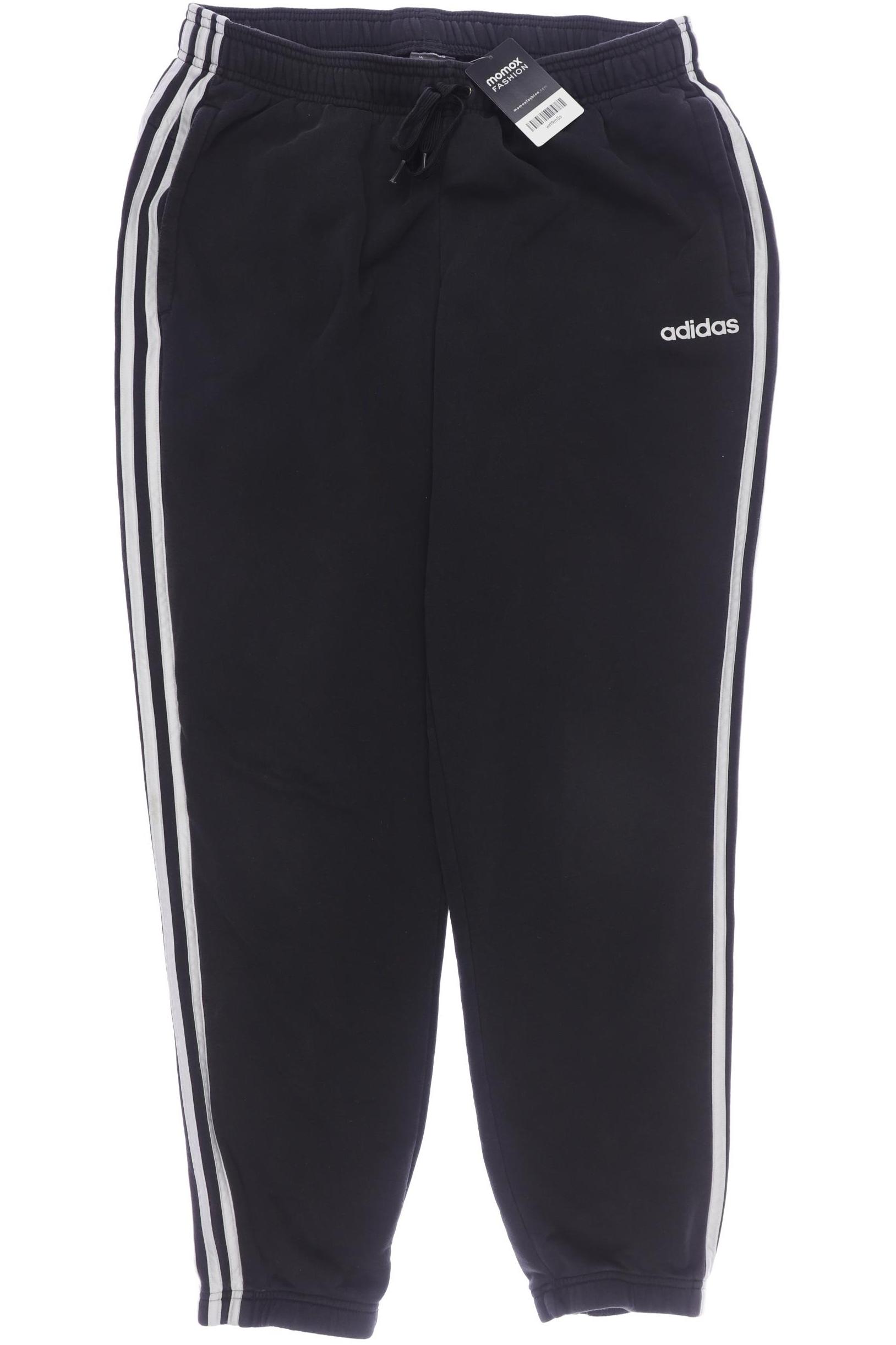 

adidas Herren Stoffhose, schwarz, Gr. 0