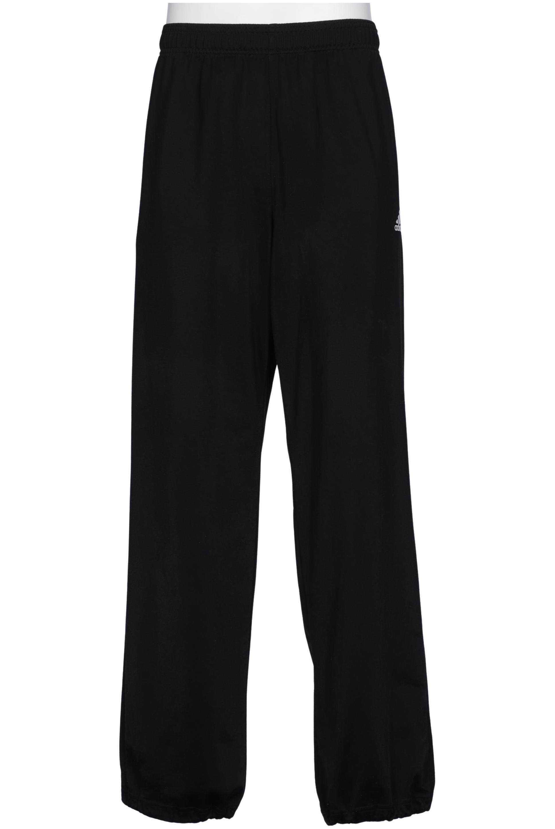 

adidas Herren Stoffhose, schwarz, Gr. 0