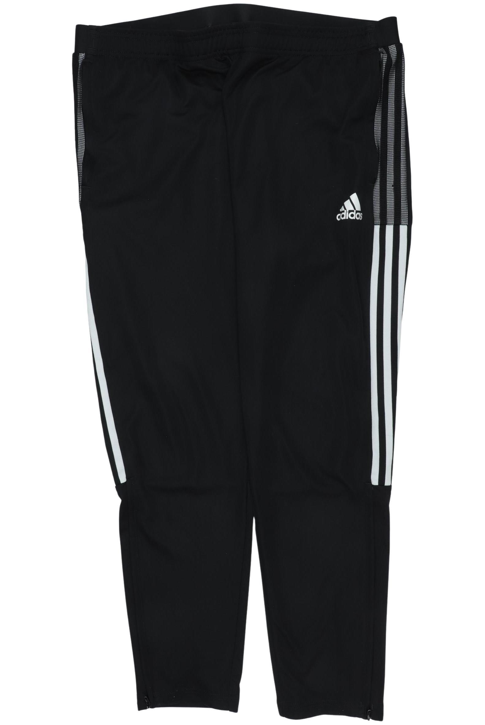 

adidas Herren Stoffhose, schwarz, Gr. 0