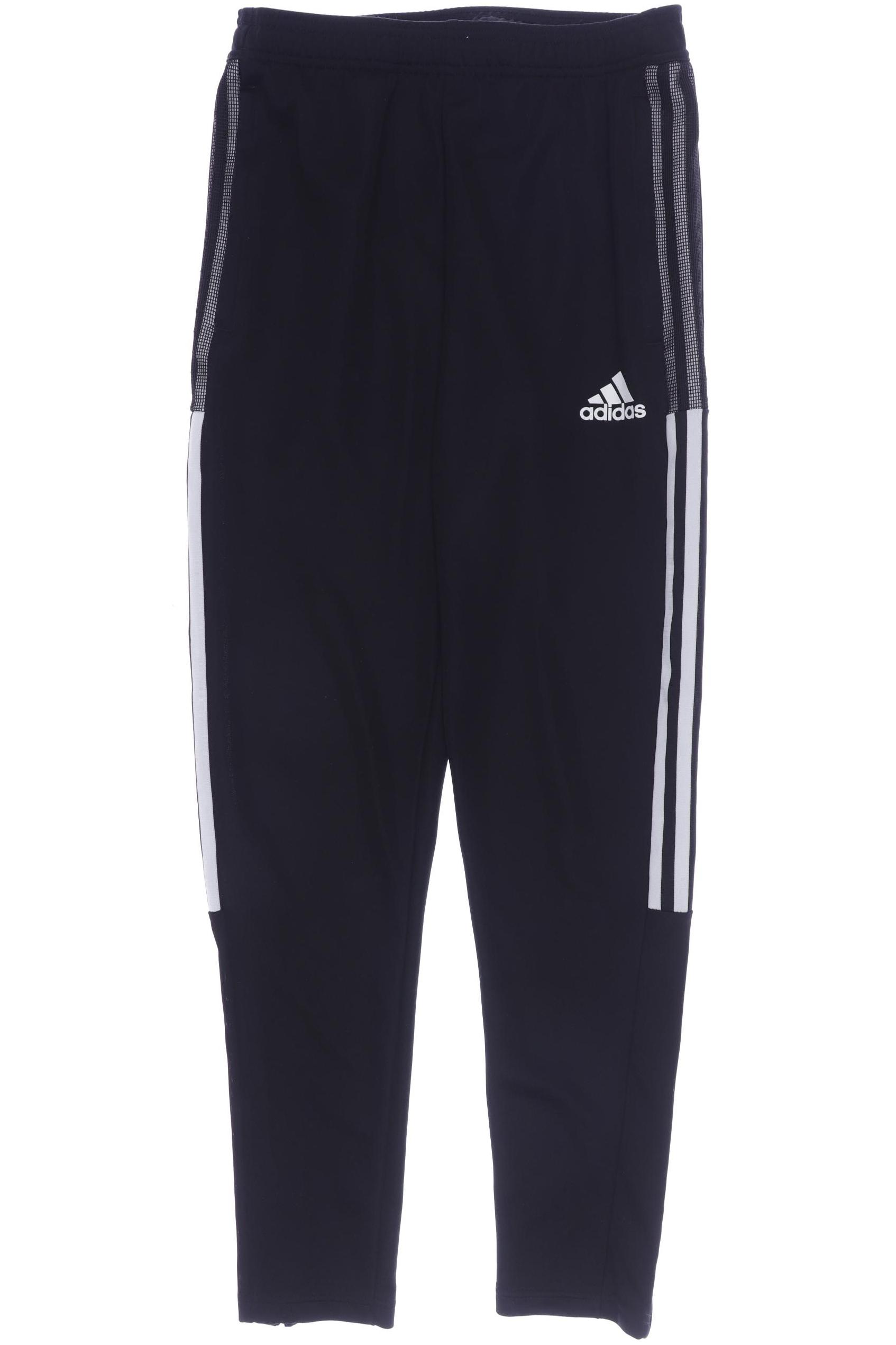 

adidas Herren Stoffhose, schwarz, Gr. 0
