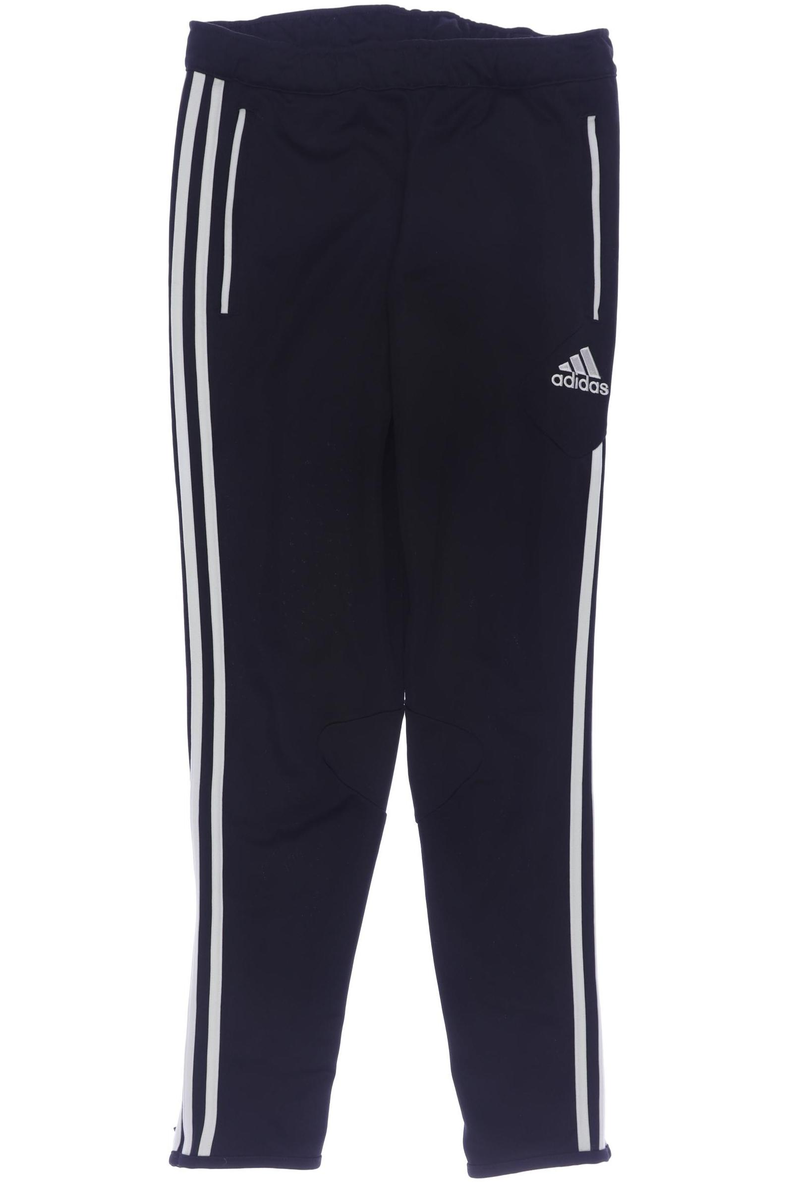 

adidas Herren Stoffhose, schwarz, Gr. 0