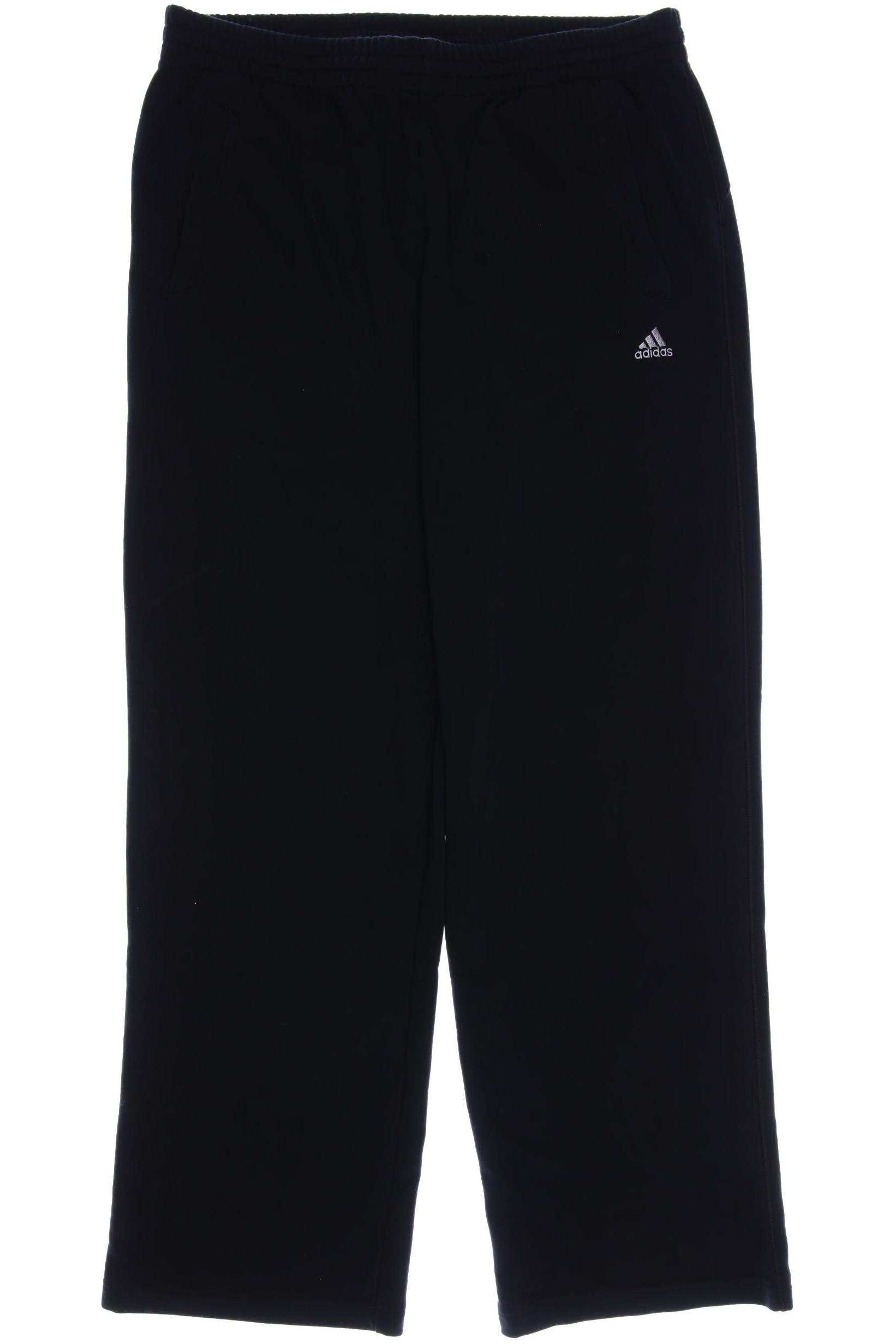 

adidas Herren Stoffhose, schwarz, Gr. 0