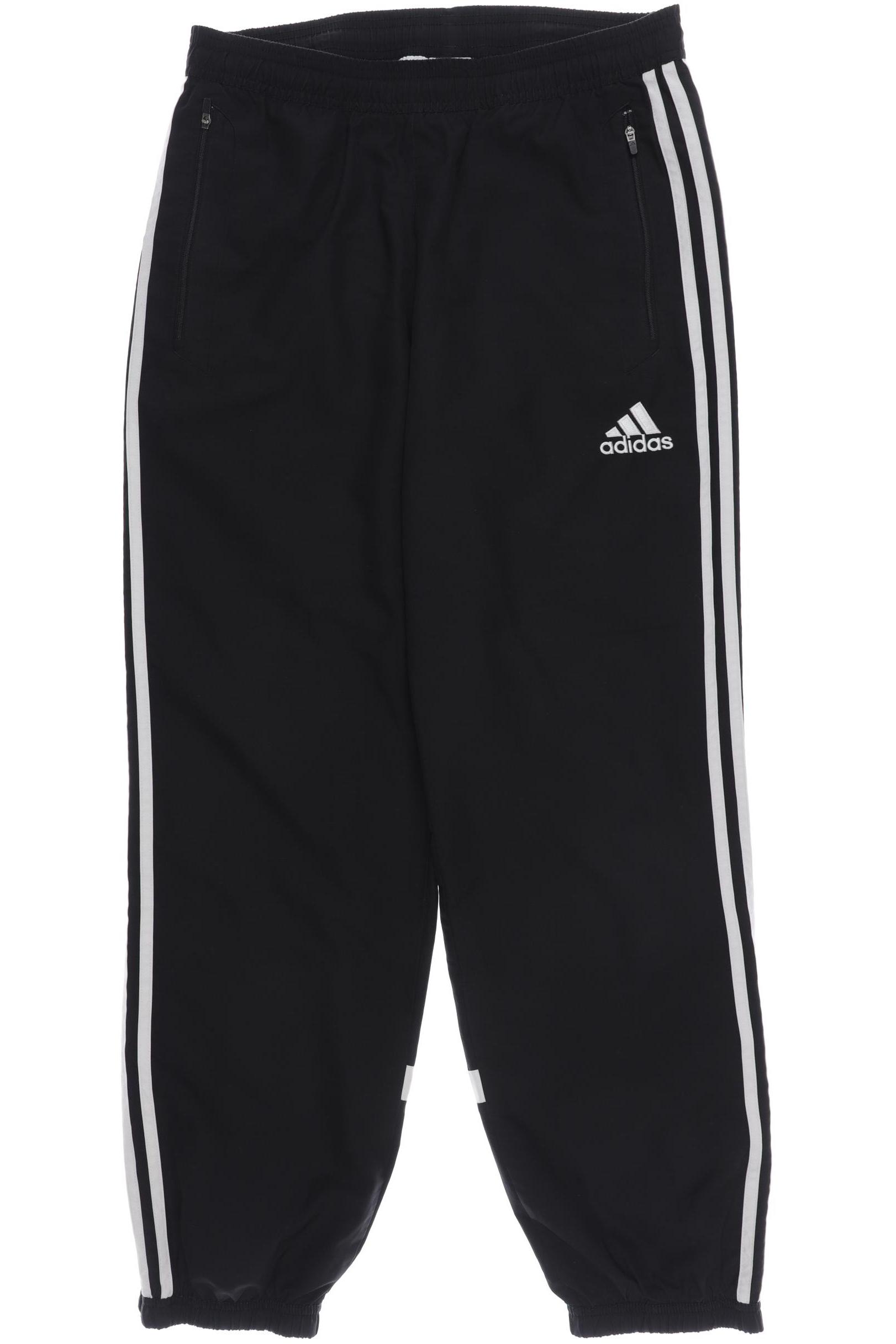 

adidas Herren Stoffhose, schwarz, Gr. 0