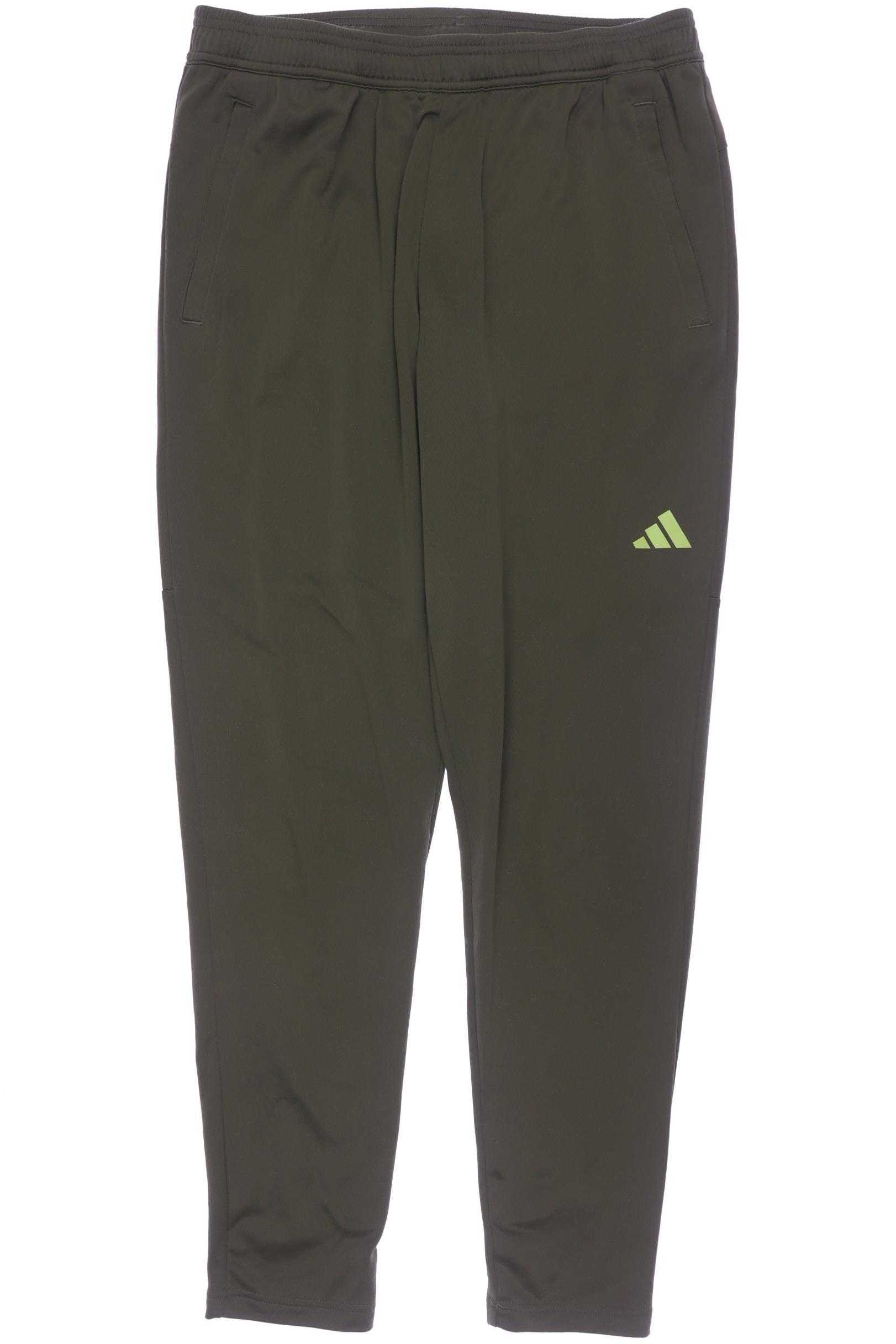 

adidas Herren Stoffhose, grün, Gr. 0