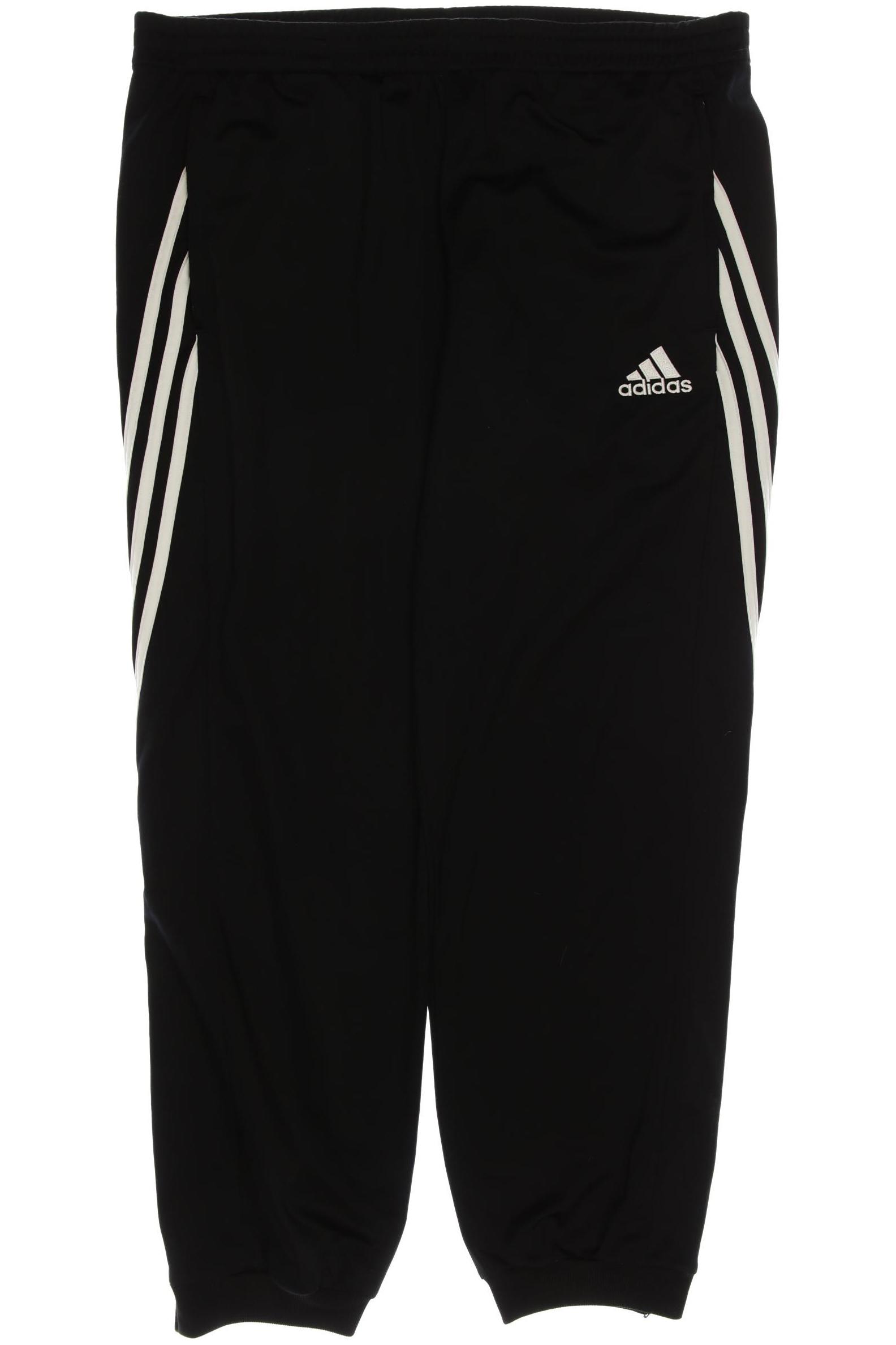 

adidas Herren Stoffhose, schwarz, Gr. 0