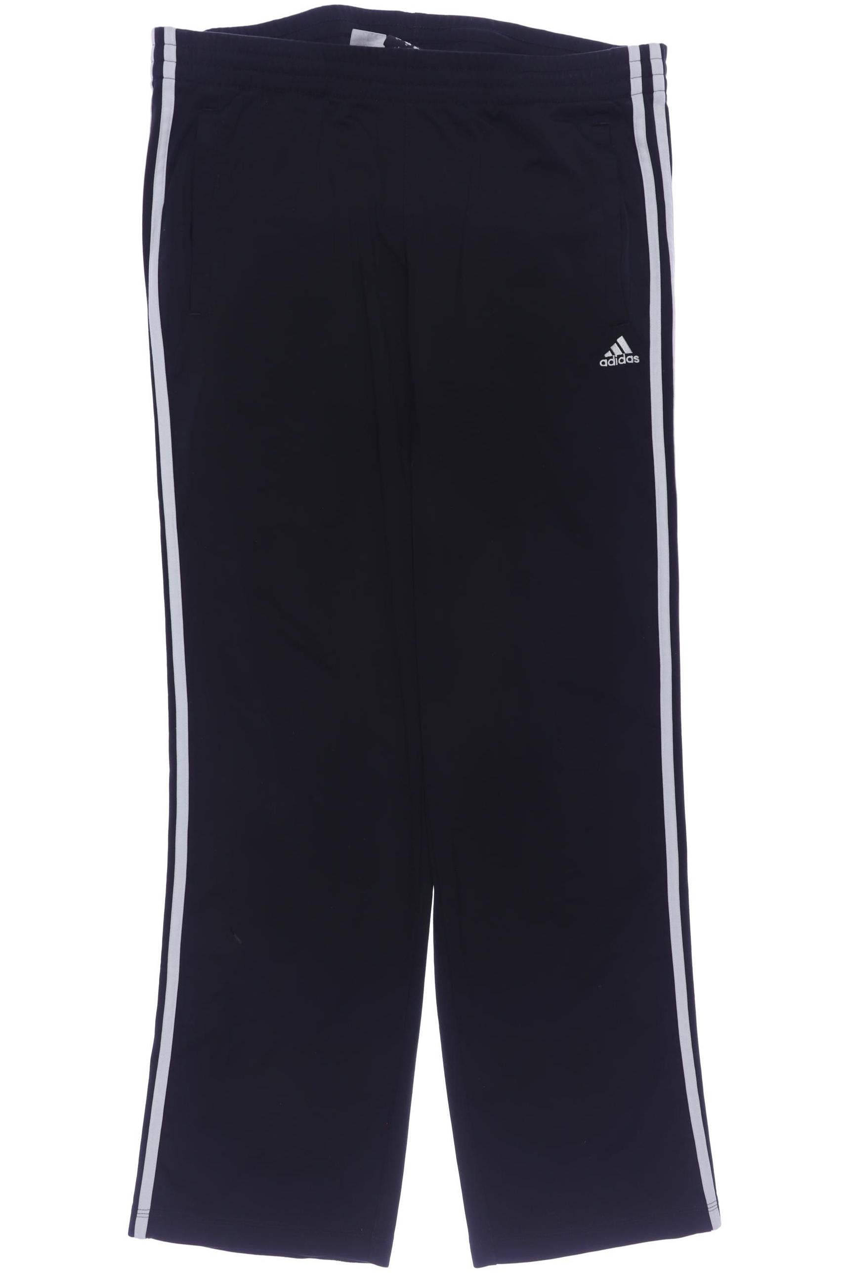 

adidas Herren Stoffhose, schwarz, Gr. 0