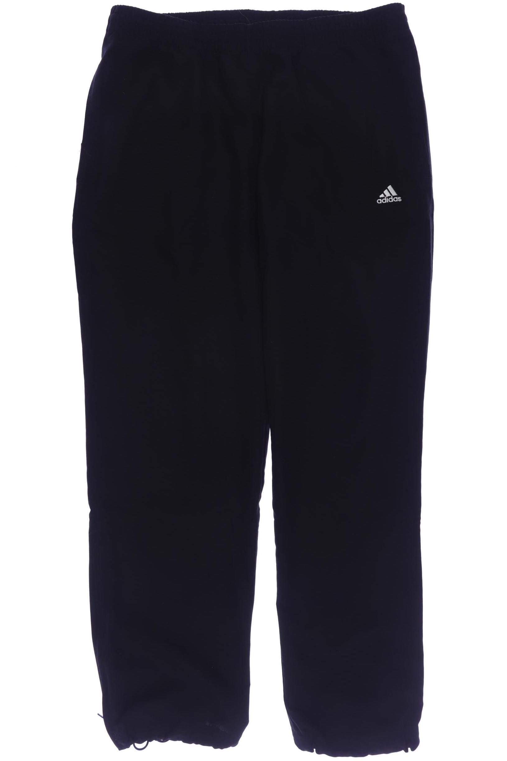 

adidas Herren Stoffhose, schwarz, Gr. 0