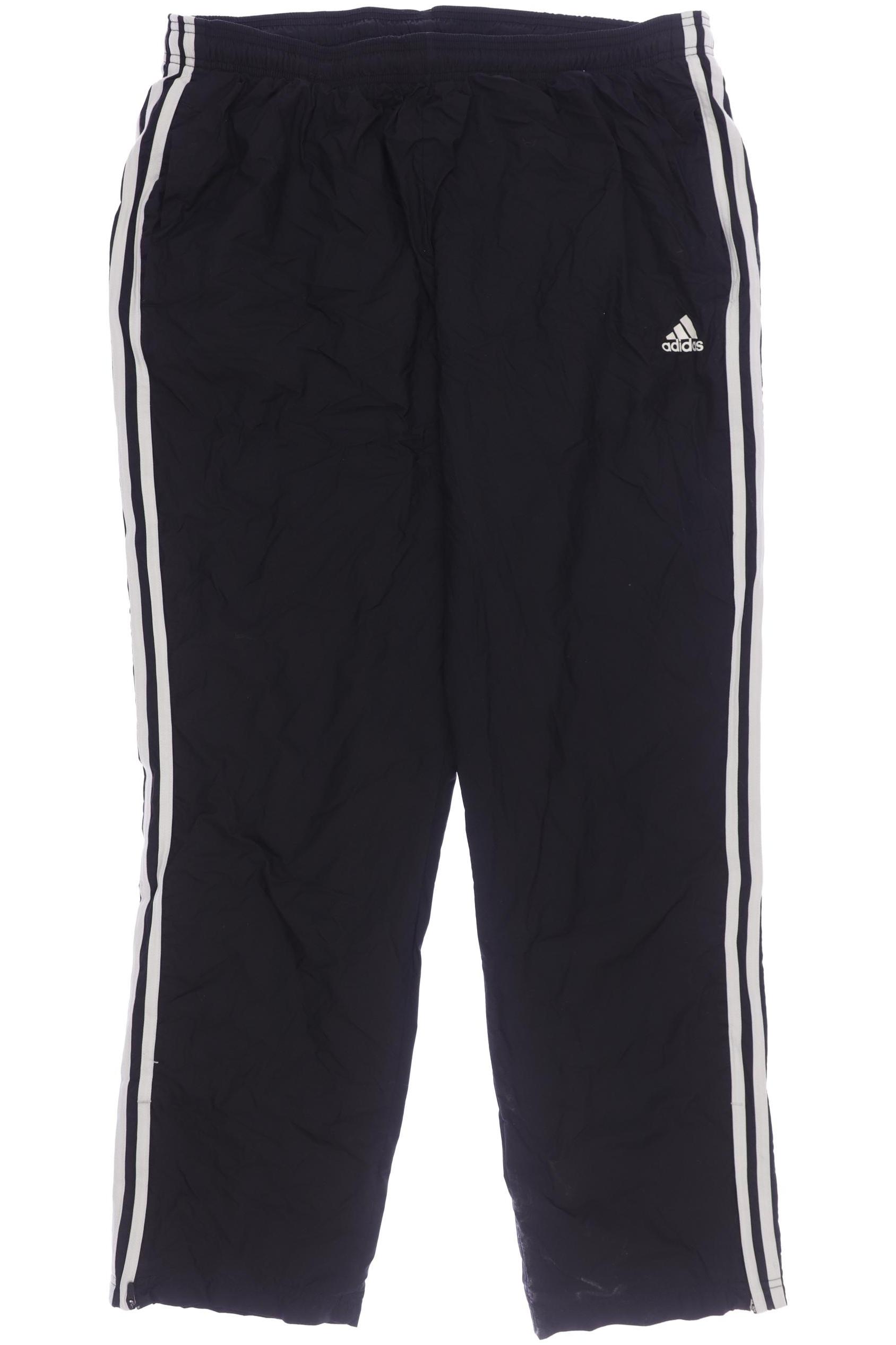 

adidas Herren Stoffhose, schwarz, Gr. 0