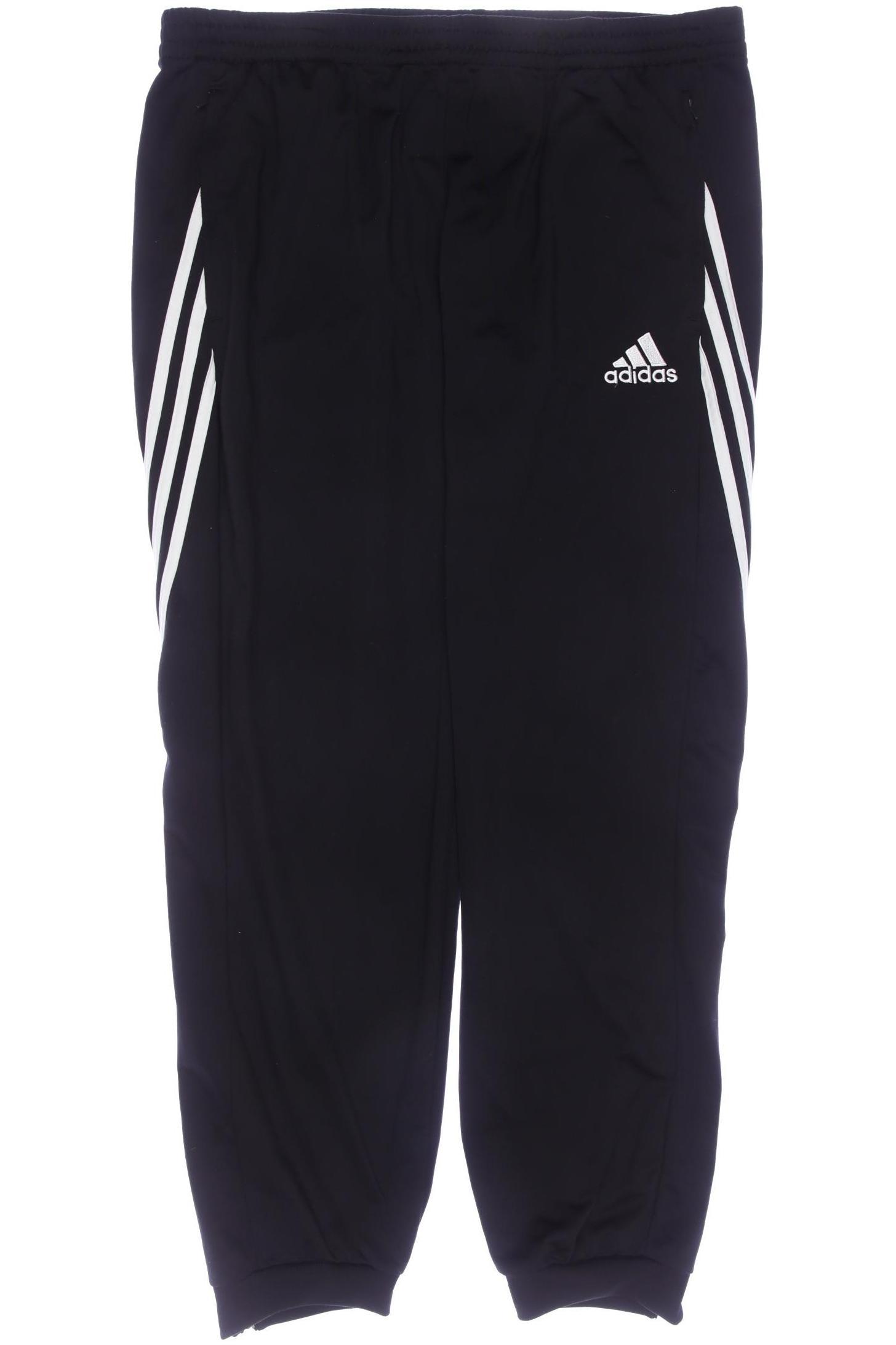 

adidas Herren Stoffhose, schwarz, Gr. 0