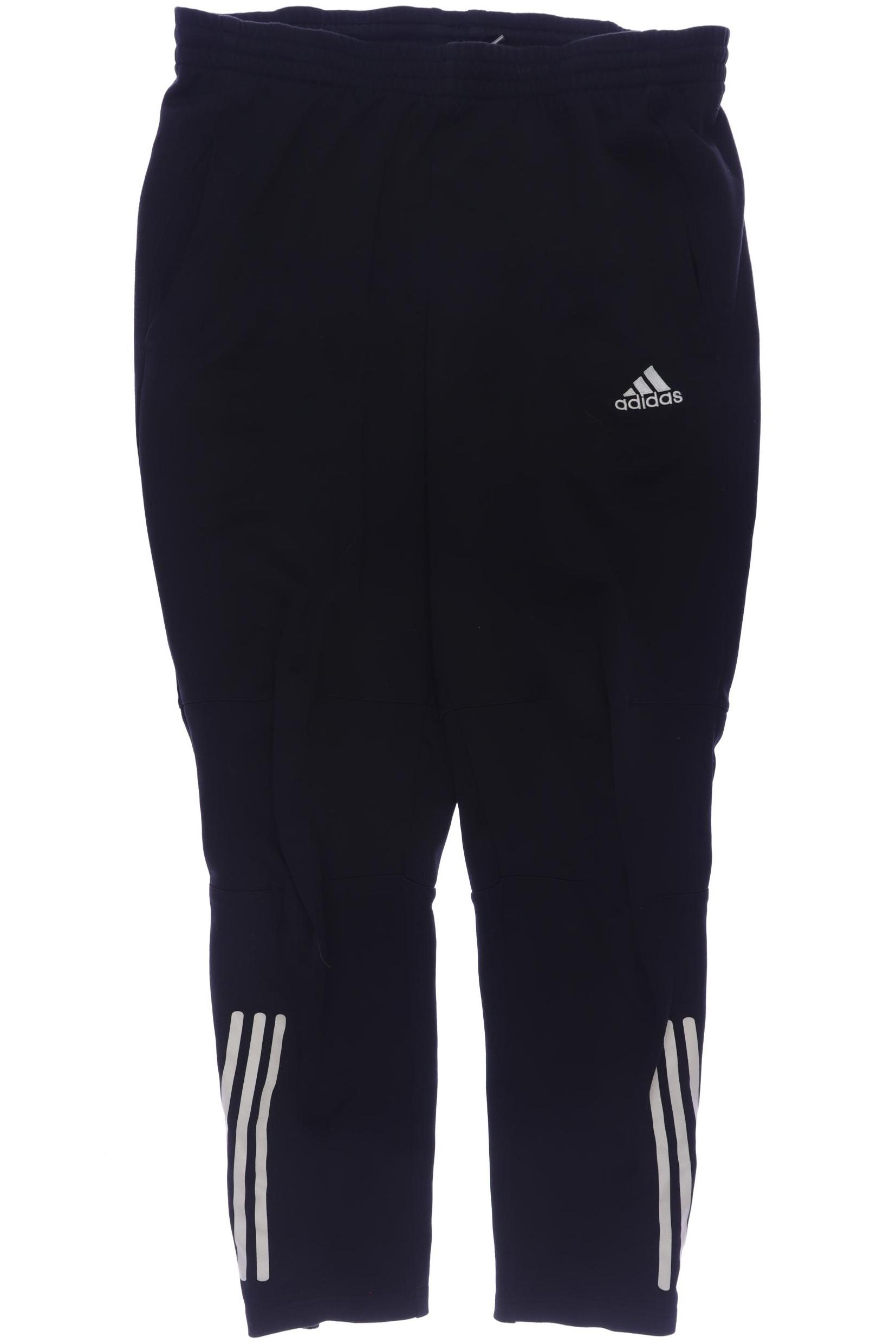 

adidas Herren Stoffhose, schwarz, Gr. 0