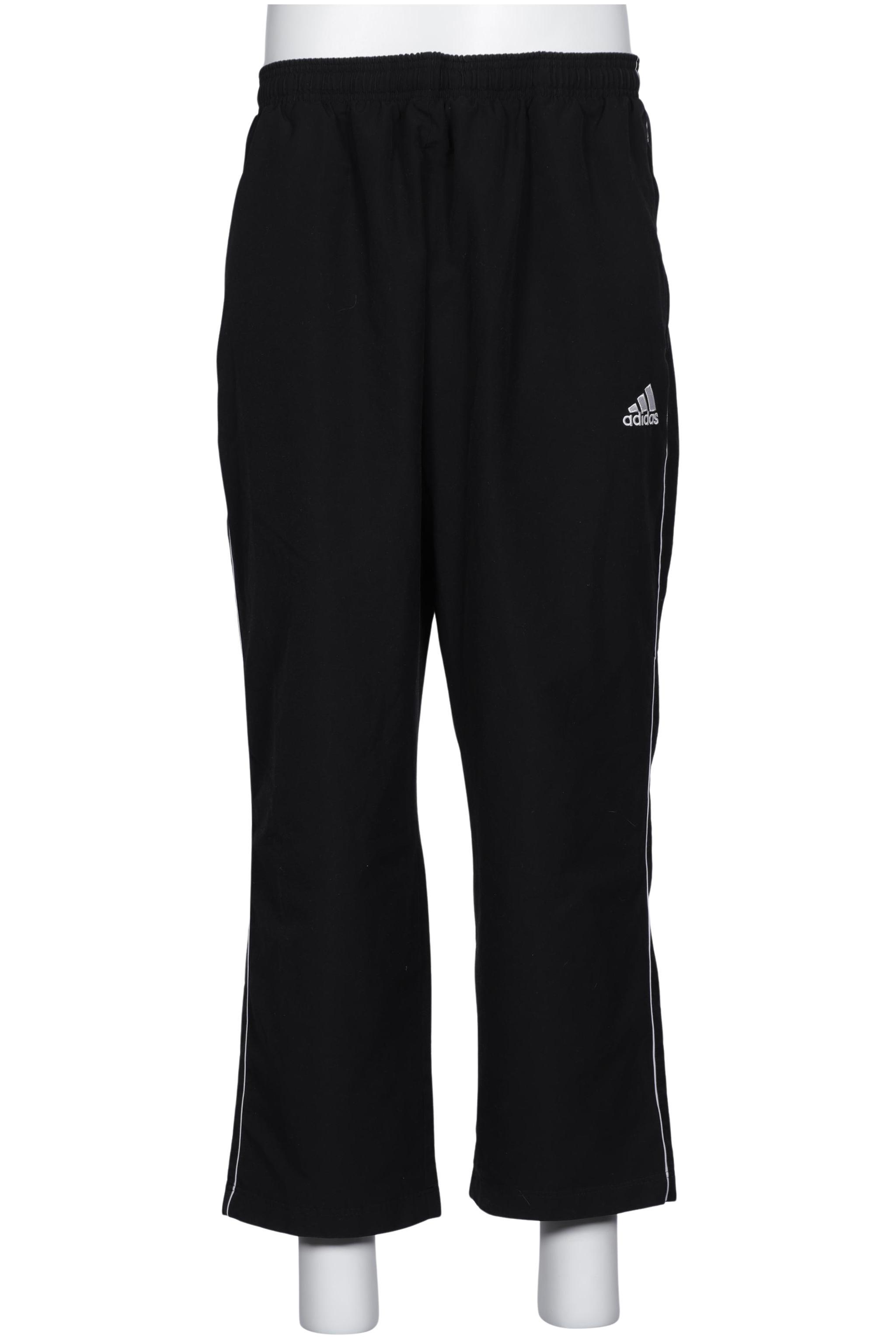 

adidas Herren Stoffhose, schwarz, Gr. 0