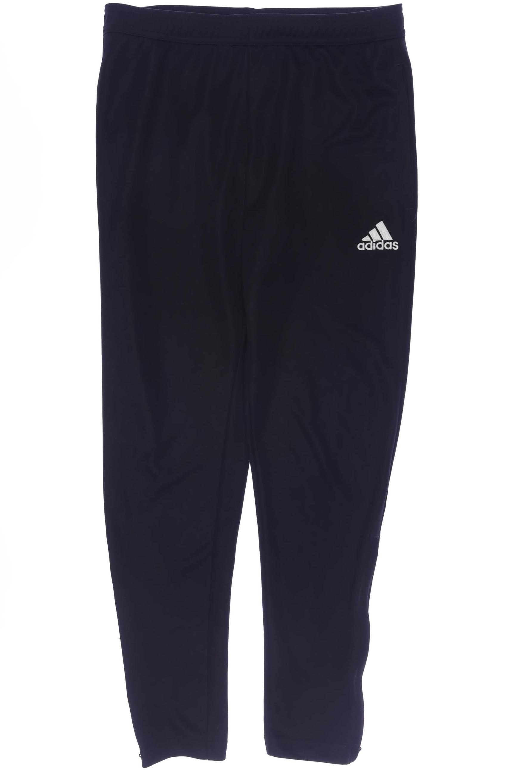 

adidas Herren Stoffhose, schwarz, Gr. 0