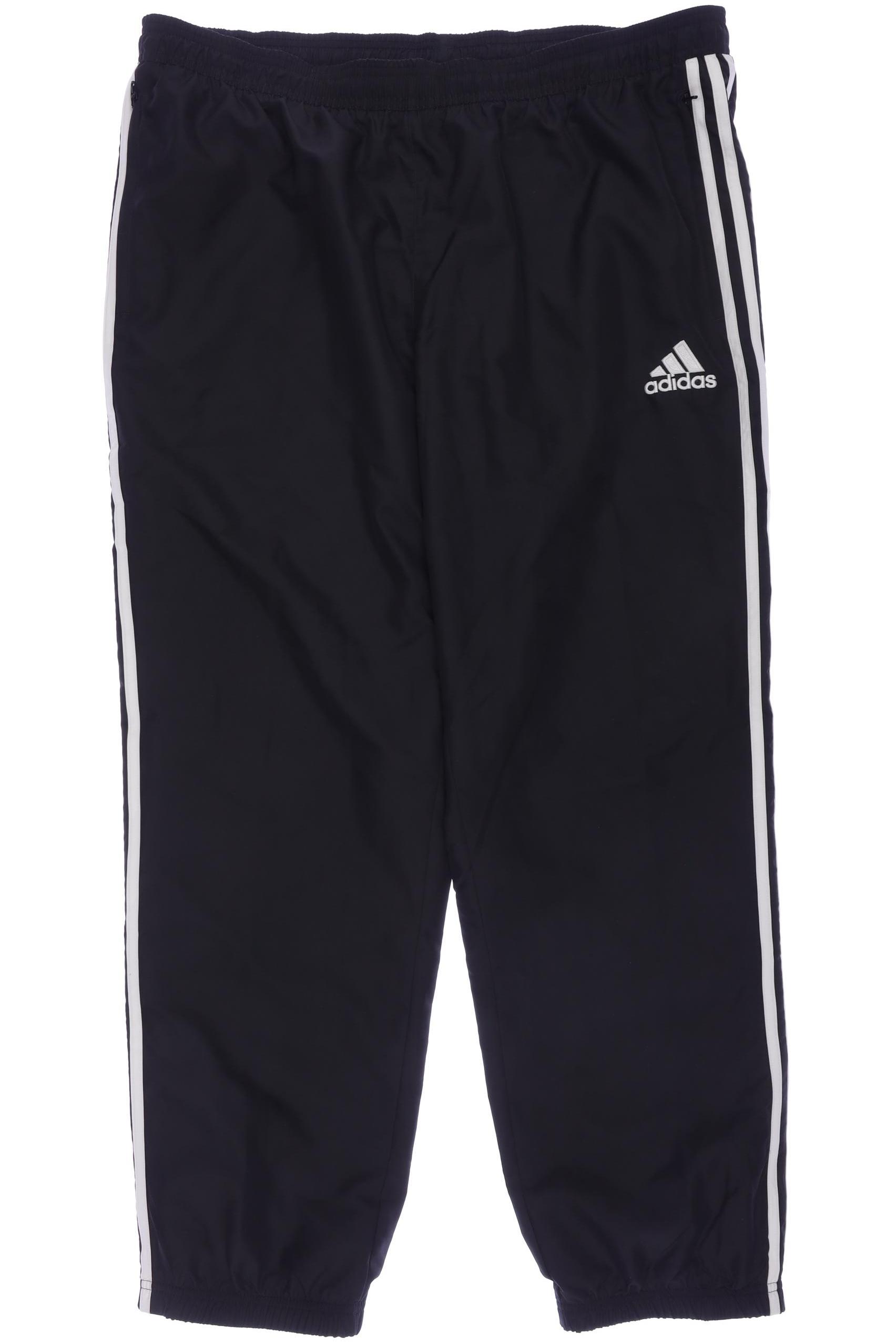 

adidas Herren Stoffhose, schwarz, Gr. 0