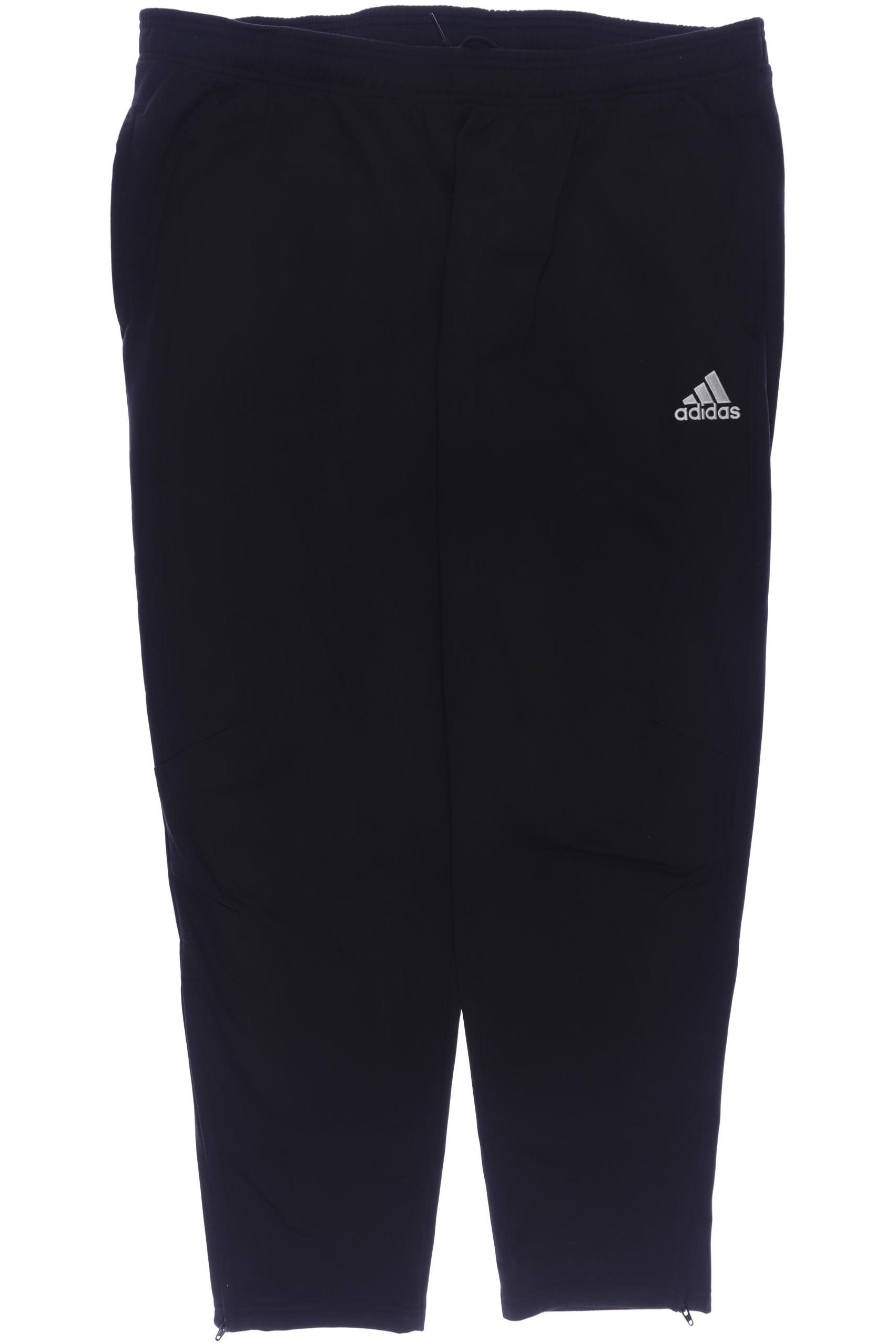 

adidas Herren Stoffhose, schwarz, Gr. 0