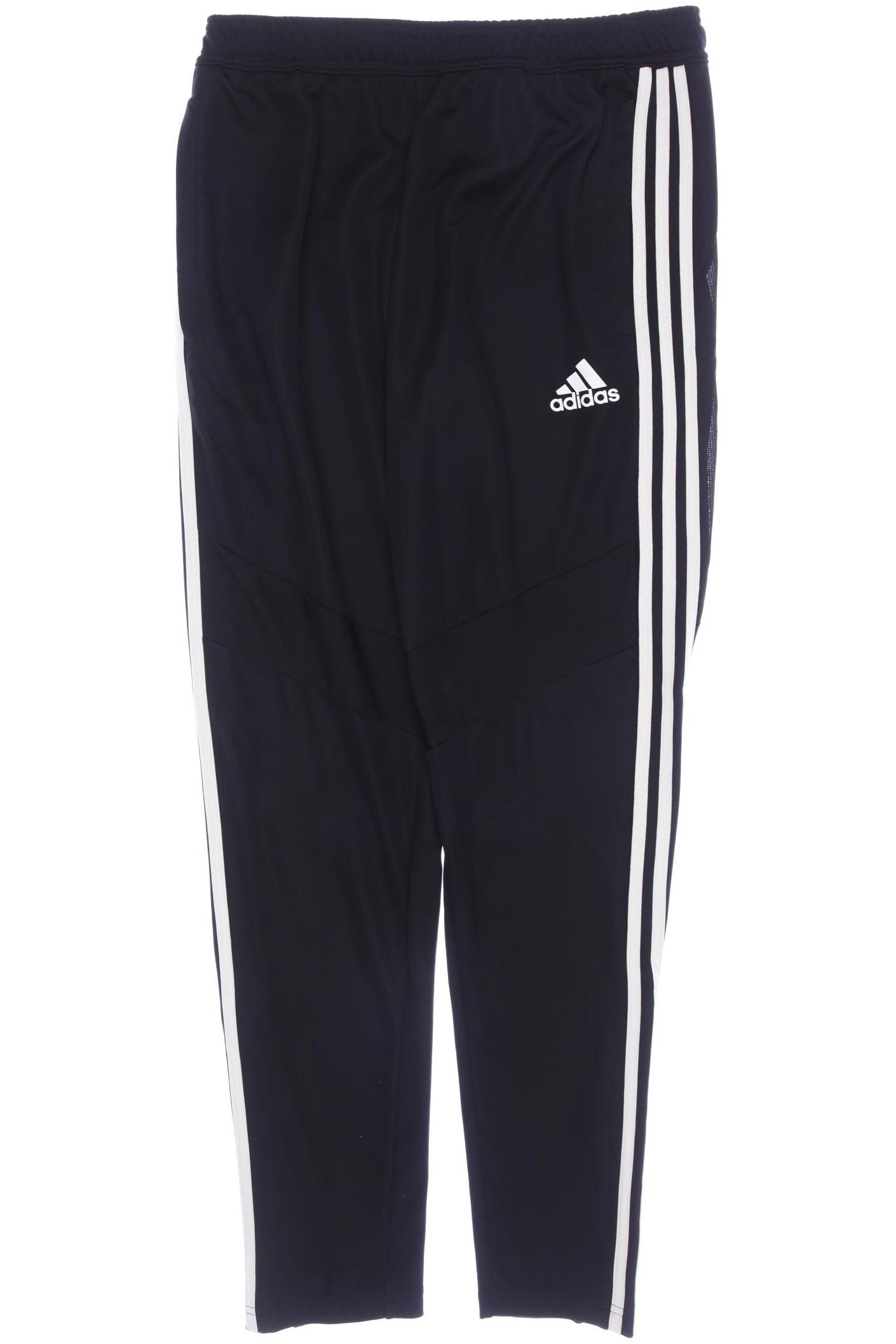 

adidas Herren Stoffhose, schwarz, Gr. 0