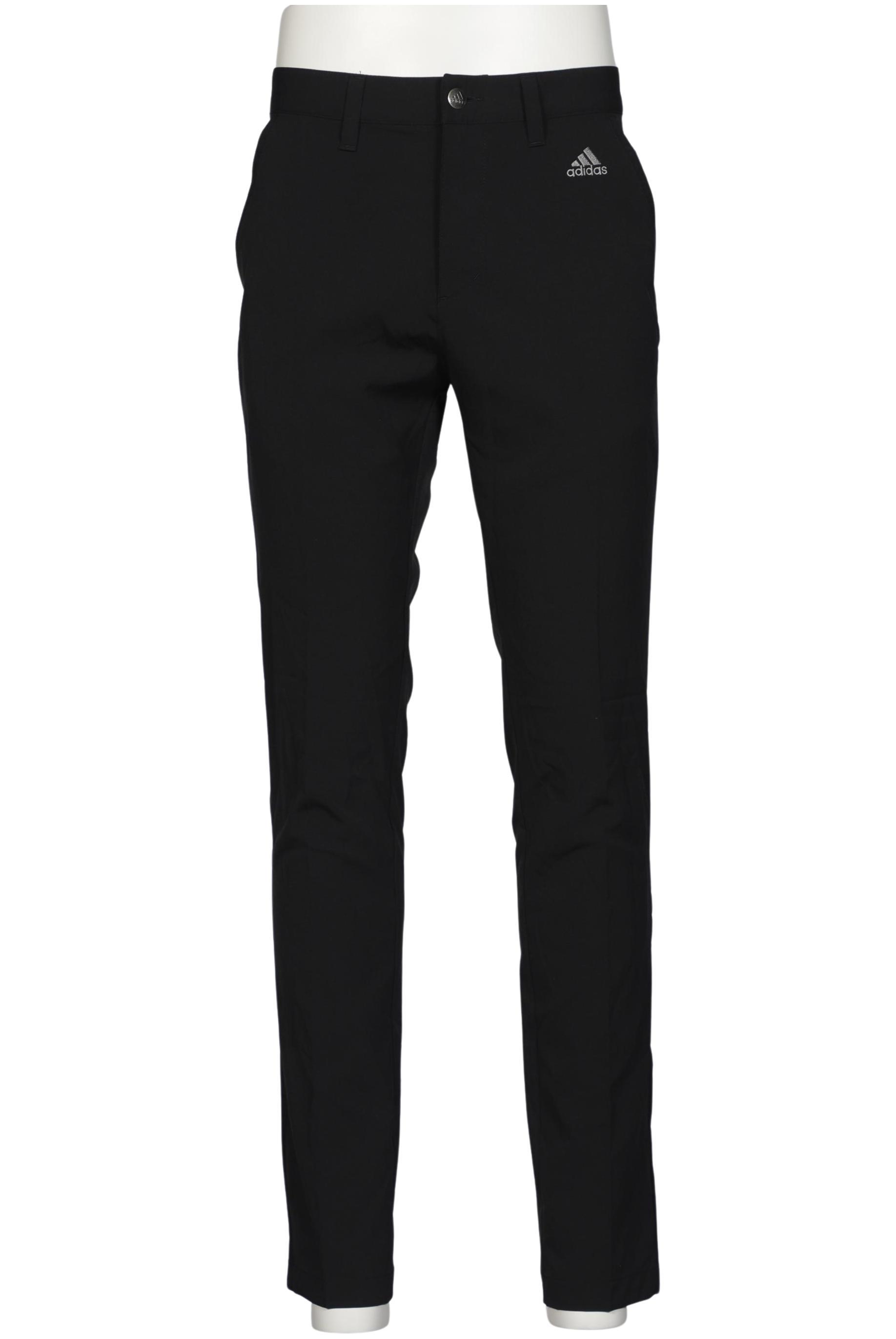 

adidas Herren Stoffhose, schwarz, Gr. 30