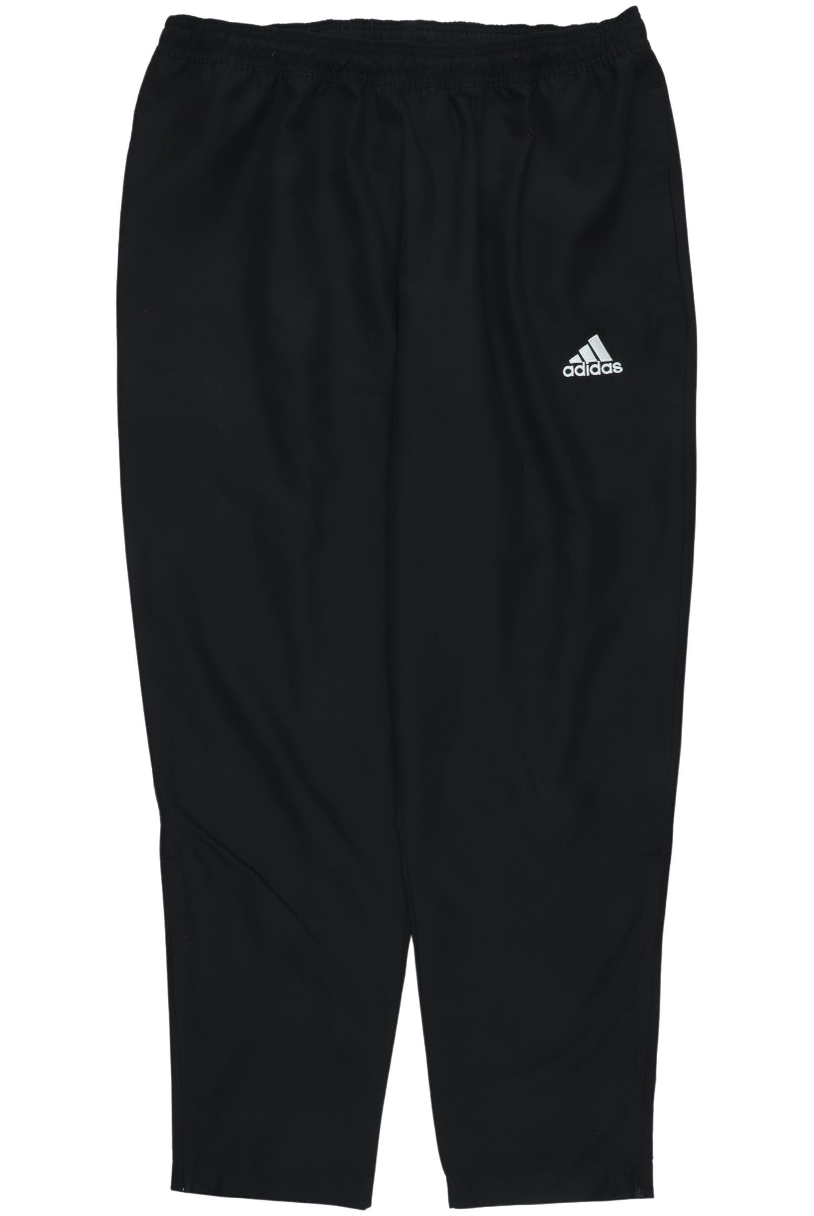 

adidas Herren Stoffhose, schwarz, Gr. 0