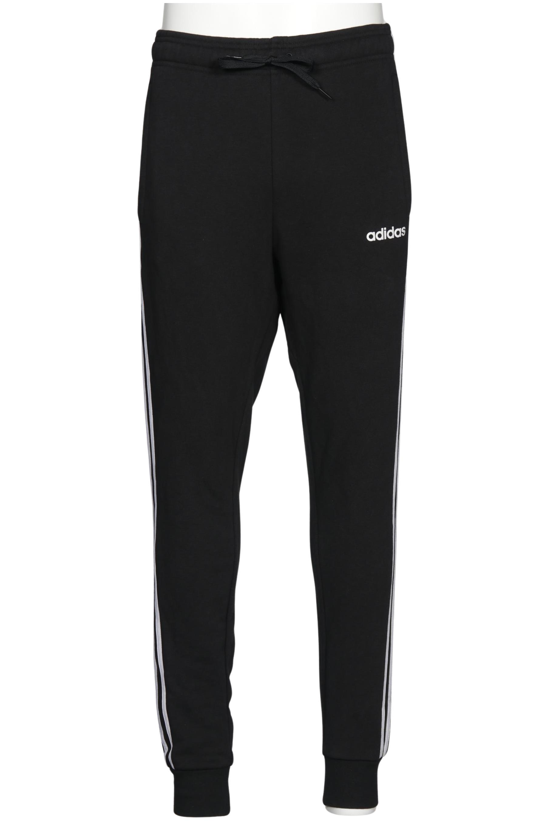 

adidas Herren Stoffhose, schwarz, Gr. 0