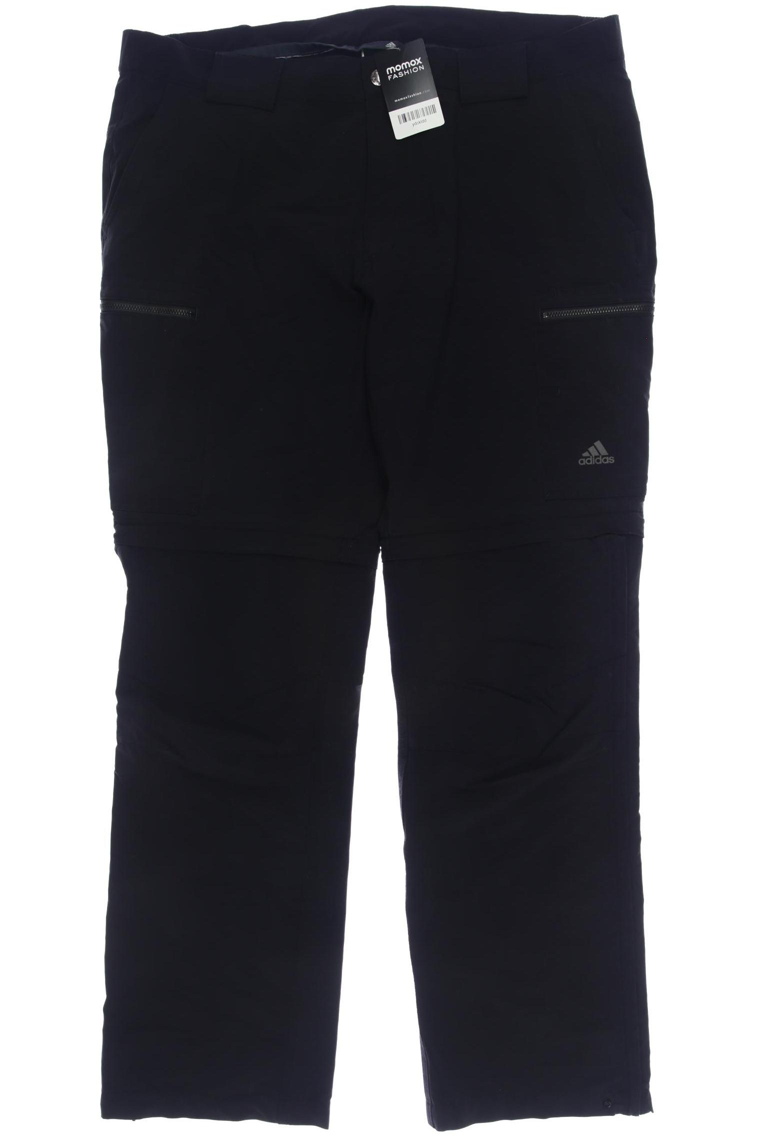 

adidas Herren Stoffhose, schwarz, Gr. 56