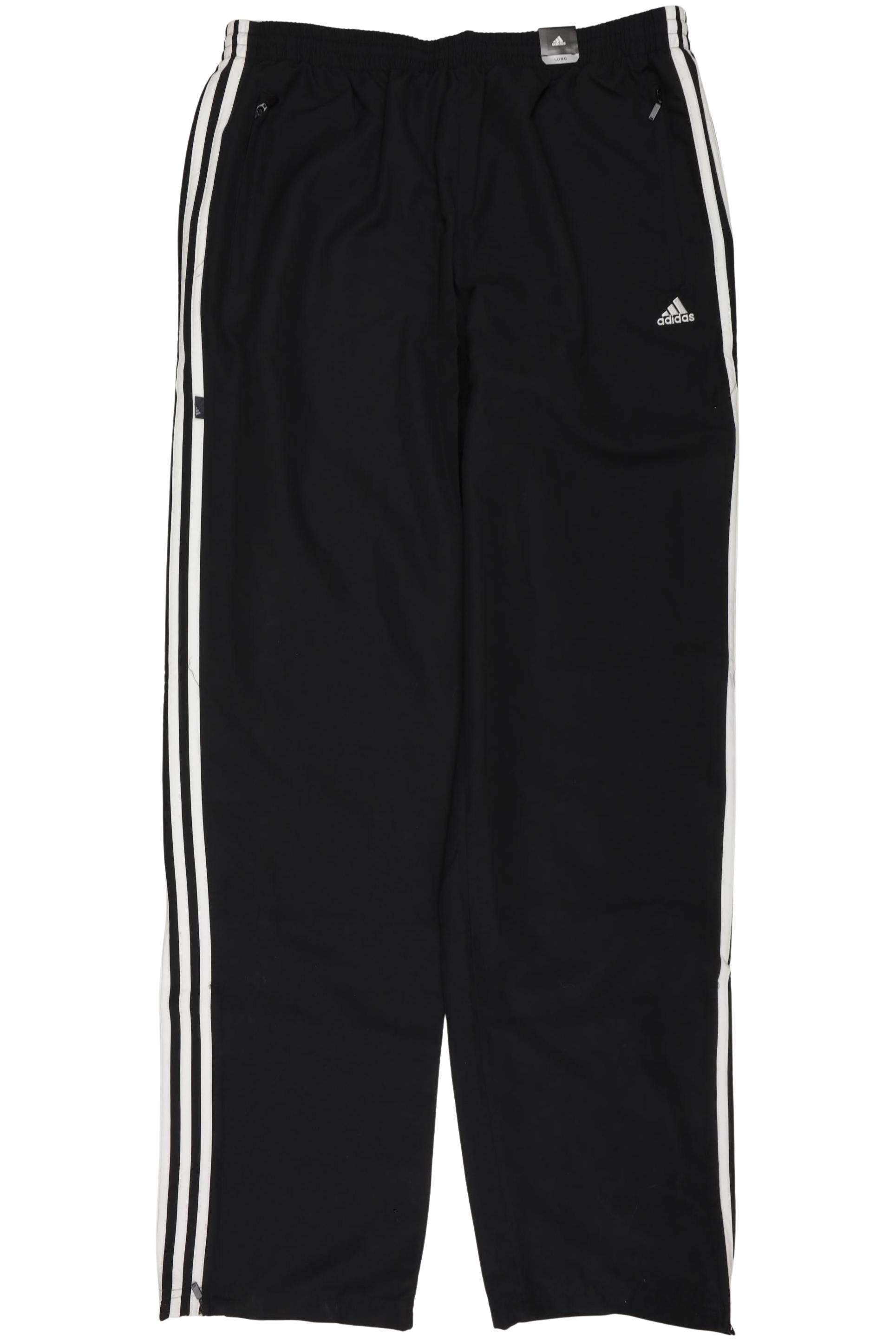 

adidas Herren Stoffhose, schwarz, Gr. 0