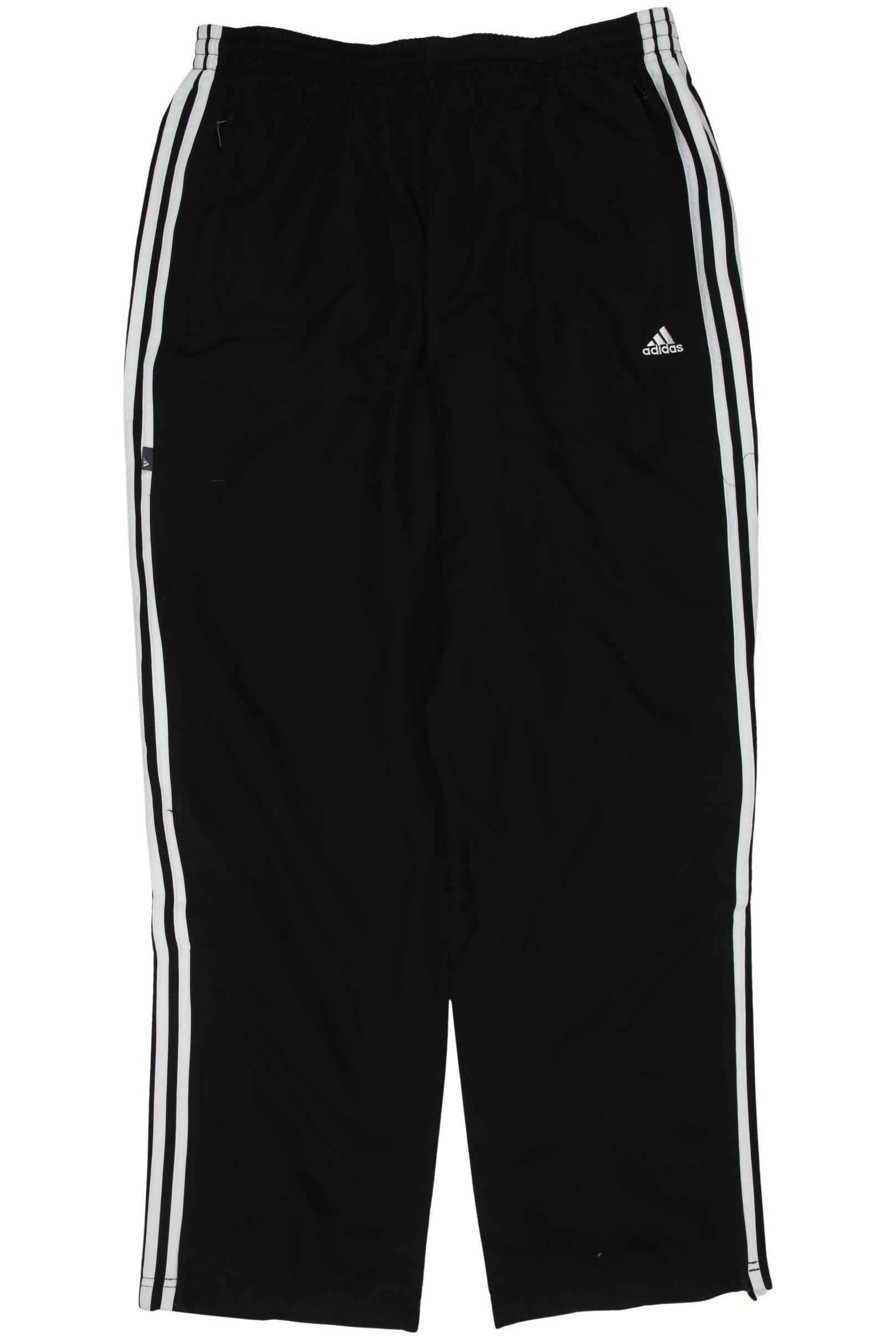 

adidas Herren Stoffhose, schwarz, Gr. 0