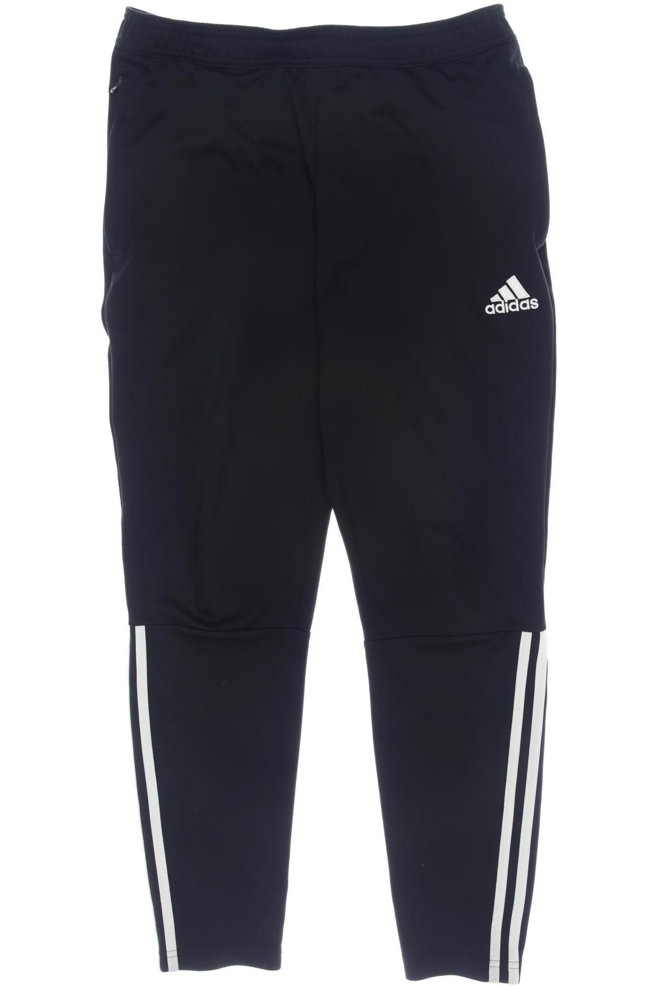 

adidas Herren Stoffhose, schwarz, Gr. 0