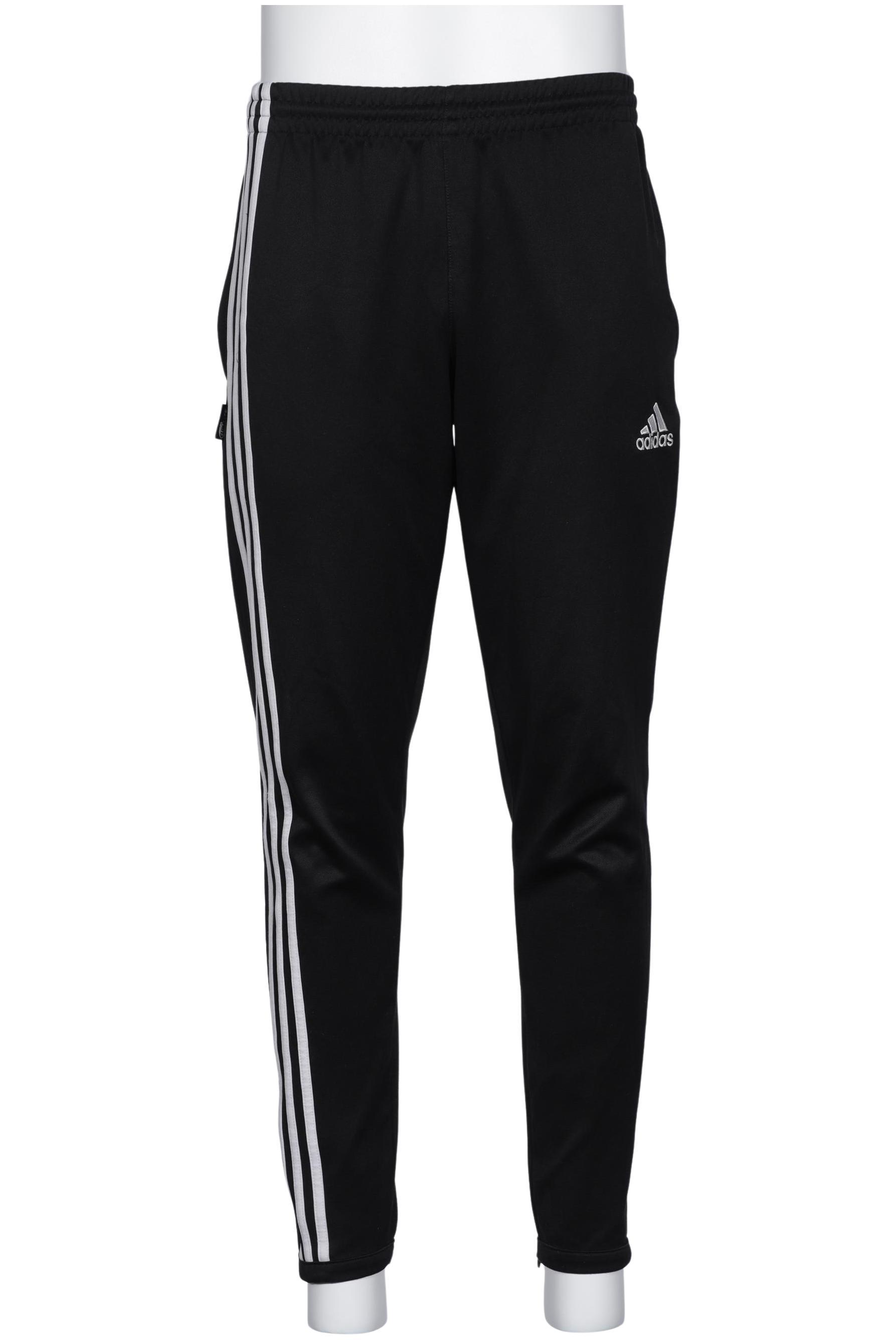

adidas Herren Stoffhose, schwarz, Gr. 0