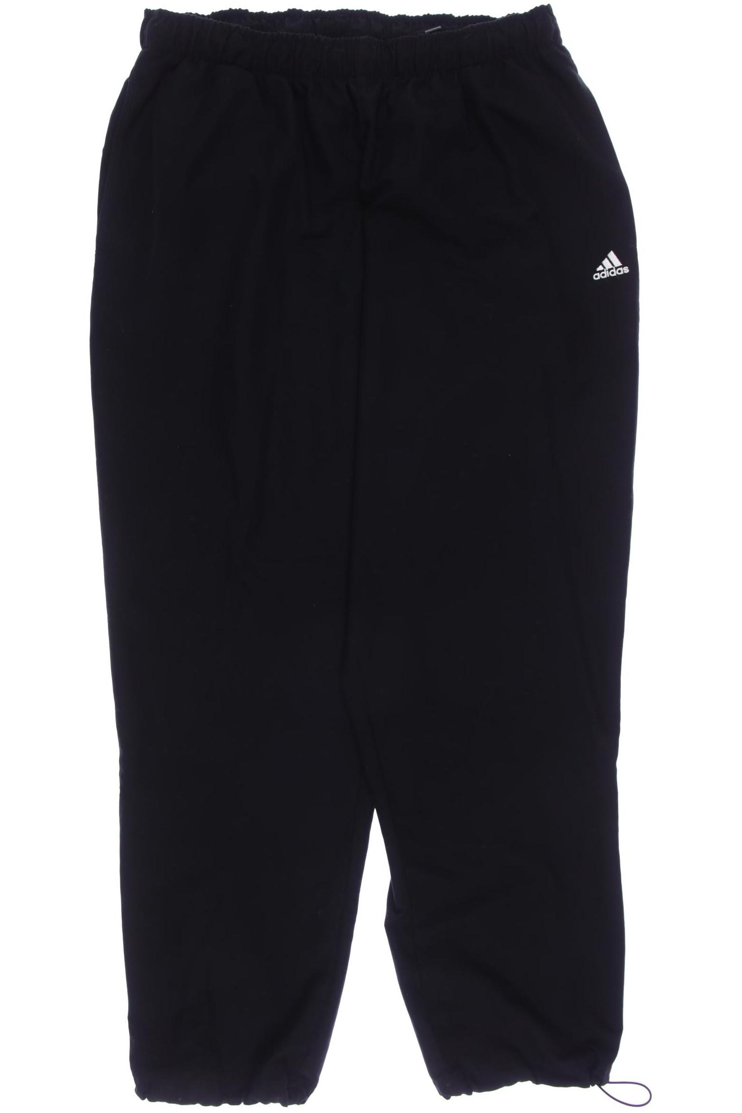 

adidas Herren Stoffhose, schwarz, Gr. 0