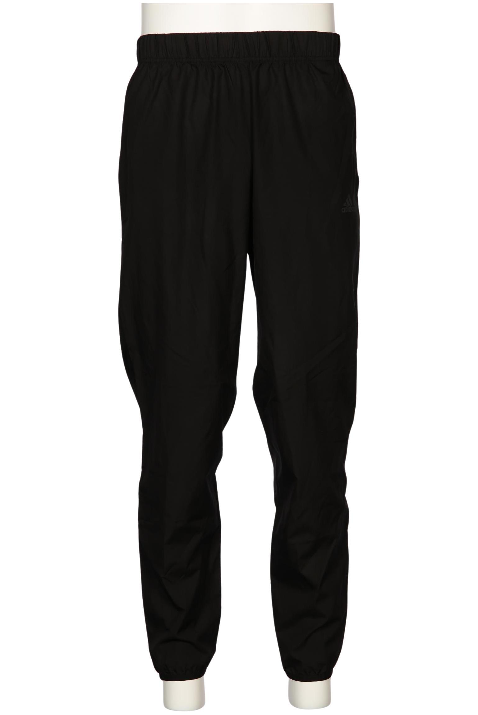 

adidas Herren Stoffhose, schwarz, Gr. 0