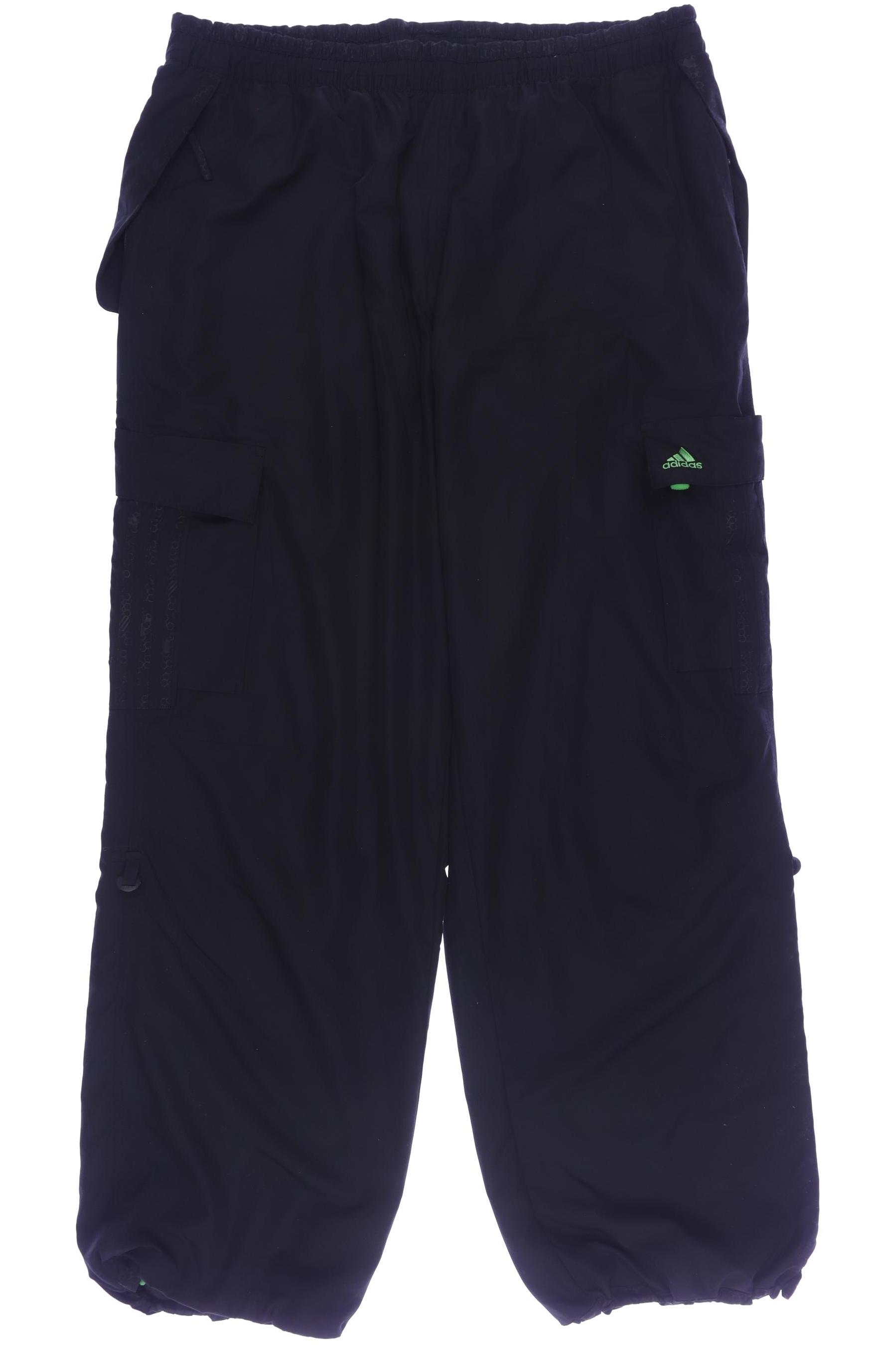 

adidas Herren Stoffhose, schwarz, Gr. 0