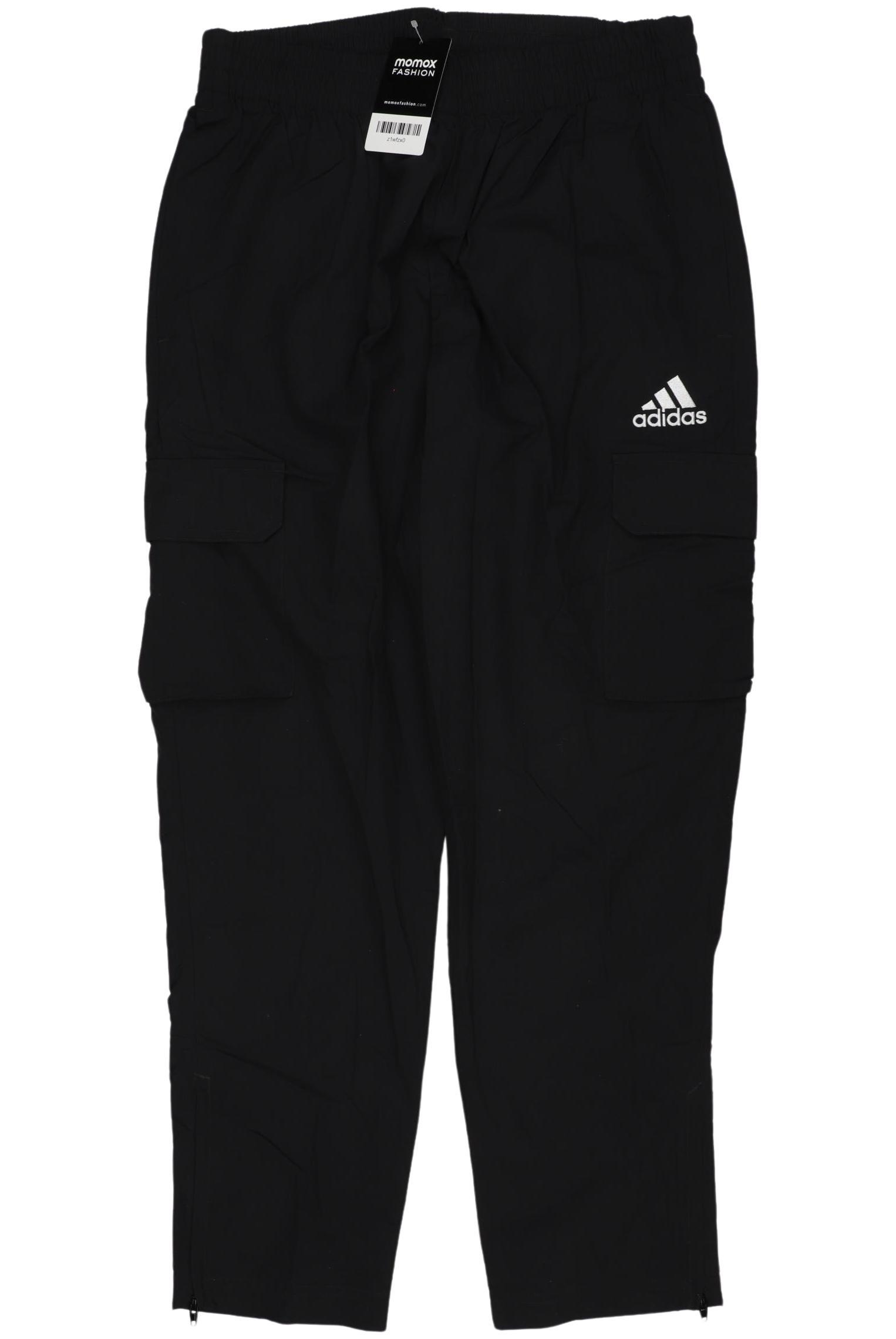 

adidas Herren Stoffhose, schwarz, Gr. 0