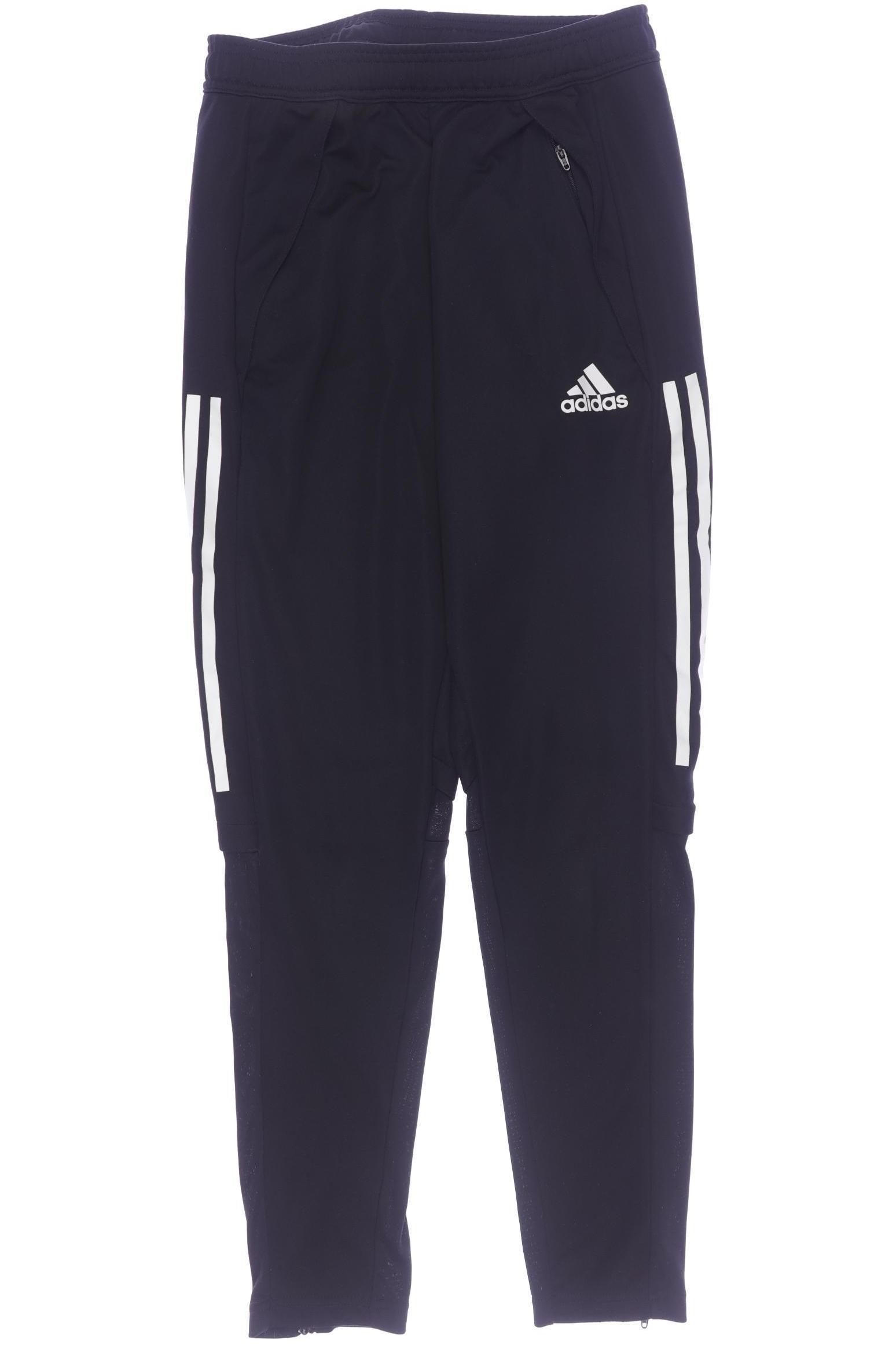 

adidas Herren Stoffhose, schwarz, Gr. 0