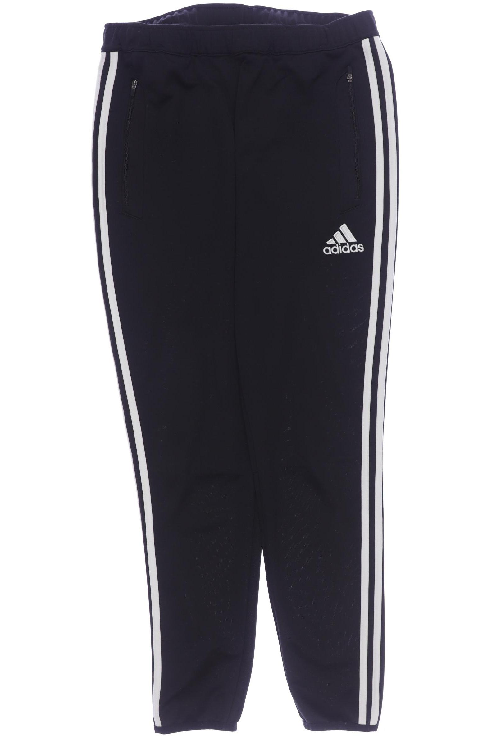 

adidas Herren Stoffhose, schwarz, Gr. 0