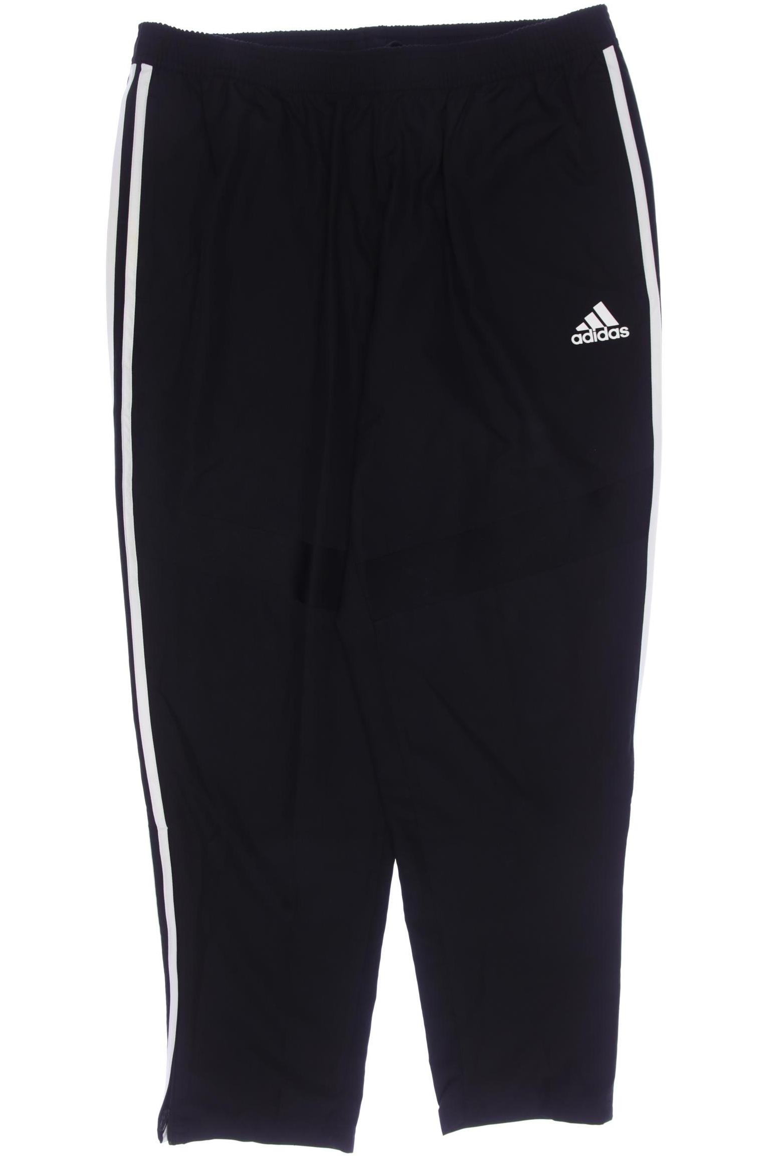 

adidas Herren Stoffhose, schwarz, Gr. 0
